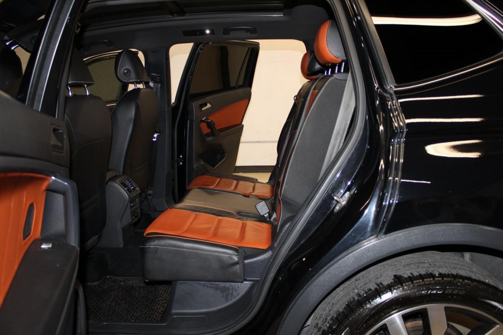 2021 Deep Black Pearl /Saffrano Orange and Black Volkswagen Tiguan 2.0T SEL Premium R-Line (3VV4B7AX4MM) with an 2.0L TSI DOHC engine, Automatic transmission, located at 15300 Midway Rd., Addison, TX, 75001, (972) 702-0011, 32.958321, -96.838074 - Photo#14