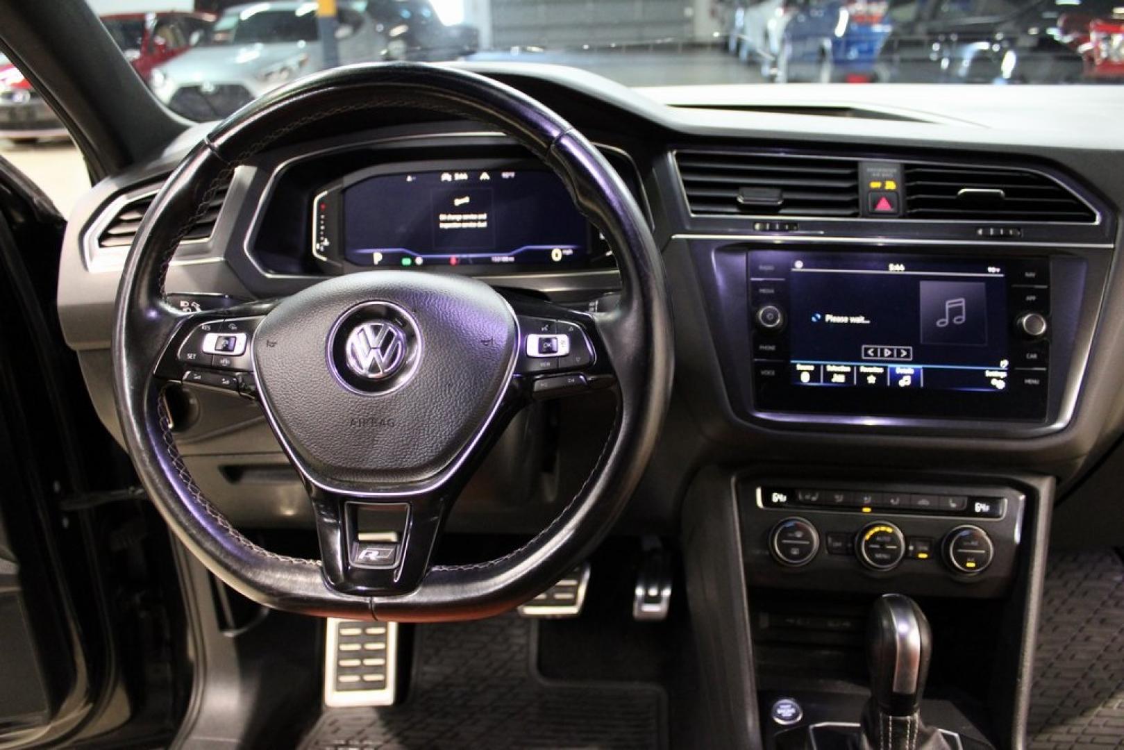 2021 Deep Black Pearl /Saffrano Orange and Black Volkswagen Tiguan 2.0T SEL Premium R-Line (3VV4B7AX4MM) with an 2.0L TSI DOHC engine, Automatic transmission, located at 15300 Midway Rd., Addison, TX, 75001, (972) 702-0011, 32.958321, -96.838074 - Photo#18