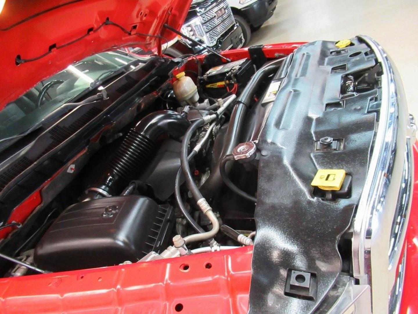 2015 Flame Red Clearcoat /Black Ram 1500 Laramie (1C6RR7NT5FS) with an HEMI 5.7L V8 Multi Displacement VVT engine, Automatic transmission, located at 15300 Midway Rd., Addison, TX, 75001, (972) 702-0011, 32.958321, -96.838074 - HOME OF THE NO HAGGLE PRICE - WHOLESALE PRICES TO THE PUBLIC!! 1500 Laramie, 4D Crew Cab, HEMI 5.7L V8 Multi Displacement VVT, 8-Speed Automatic, 4WD, Flame Red Clearcoat, Black Leather.<br><br>Flame Red Clearcoat 2015 Ram 1500 Laramie<br><br>Recent Arrival!<br><br>Awards:<br> * Green Car Journal 2 - Photo#35