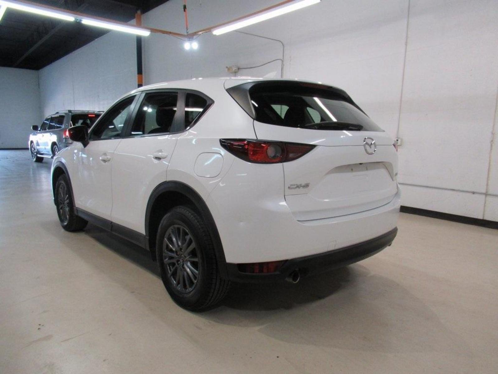 2019 Snowflake White Pearl Mica /Black Mazda CX-5 Sport (JM3KFABM5K0) with an SKYACTIV 2.5L 4-Cylinder DOHC 16V engine, Automatic transmission, located at 15300 Midway Rd., Addison, 75001, (972) 702-0011, 32.958321, -96.838074 - Photo #3