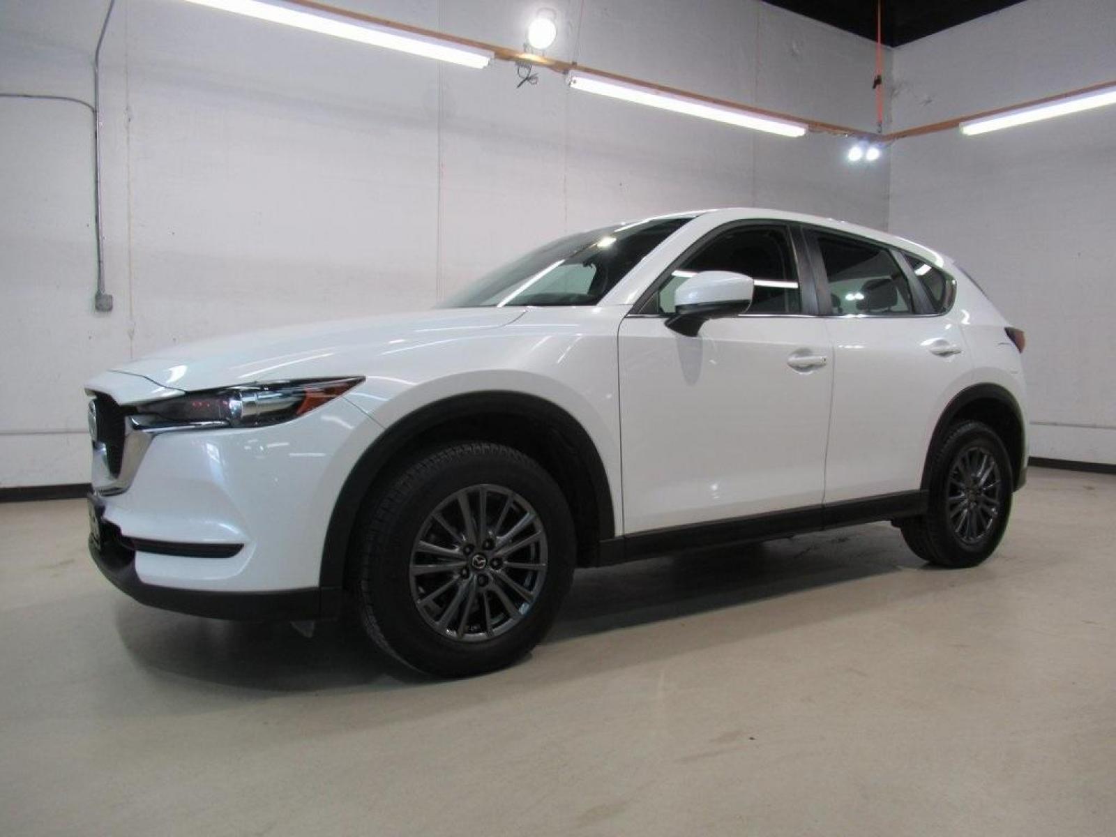 2019 Snowflake White Pearl Mica /Black Mazda CX-5 Sport (JM3KFABM5K0) with an SKYACTIV 2.5L 4-Cylinder DOHC 16V engine, Automatic transmission, located at 15300 Midway Rd., Addison, 75001, (972) 702-0011, 32.958321, -96.838074 - Photo #4