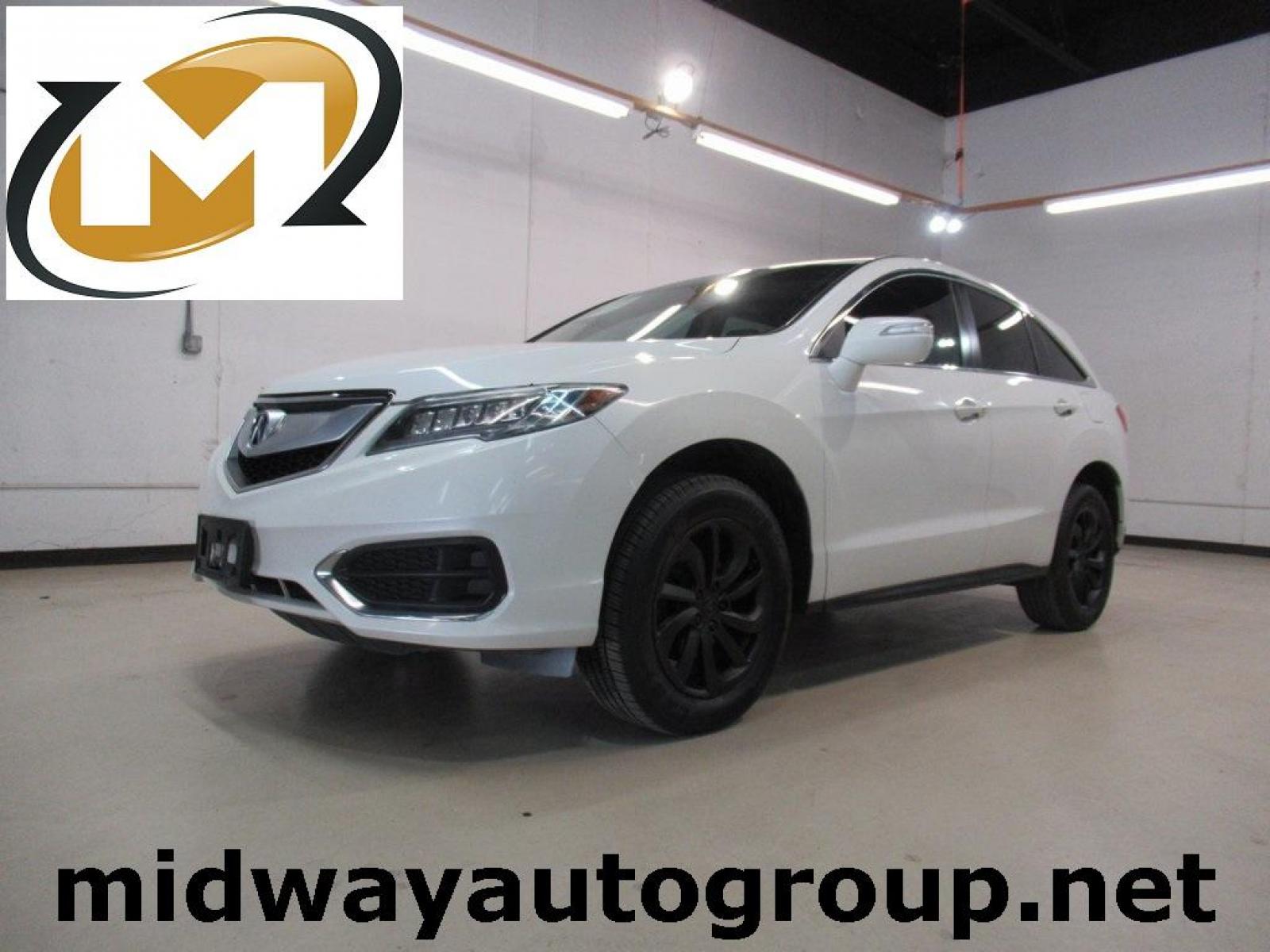 2017 White Diamond Pearl /Parchment Acura RDX AcuraWatch Plus Package (5J8TB3H34HL) with an 3.5L V6 SOHC i-VTEC 24V engine, Automatic transmission, located at 15300 Midway Rd., Addison, 75001, (972) 702-0011, 32.958321, -96.838074 - Photo #0