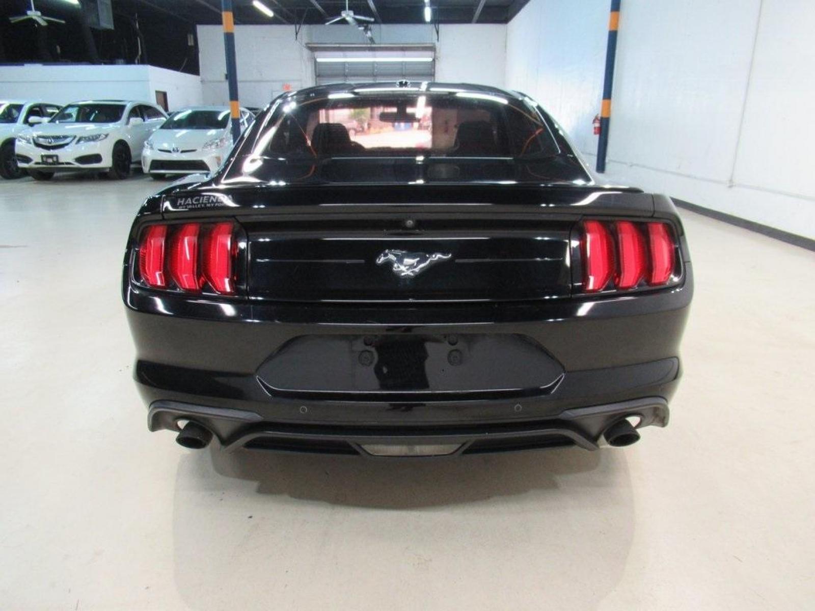 2020 Shadow Black /Ebony Ford Mustang EcoBoost (1FA6P8TH5L5) with an EcoBoost 2.3L I4 GTDi DOHC Turbocharged VCT engine, Automatic transmission, located at 15300 Midway Rd., Addison, 75001, (972) 702-0011, 32.958321, -96.838074 - HOME OF THE NO HAGGLE PRICE - WHOLESALE PRICES TO THE PUBLIC!! Mustang EcoBoost, 2D Coupe, EcoBoost 2.3L I4 GTDi DOHC Turbocharged VCT, 10-Speed Automatic, RWD, Shadow Black, Ebony Leather.<br><br>Shadow Black 2020 Ford Mustang EcoBoost<br><br>Recent Arrival! 21/32 City/Highway MPG<br><br><br>At Mid - Photo #7