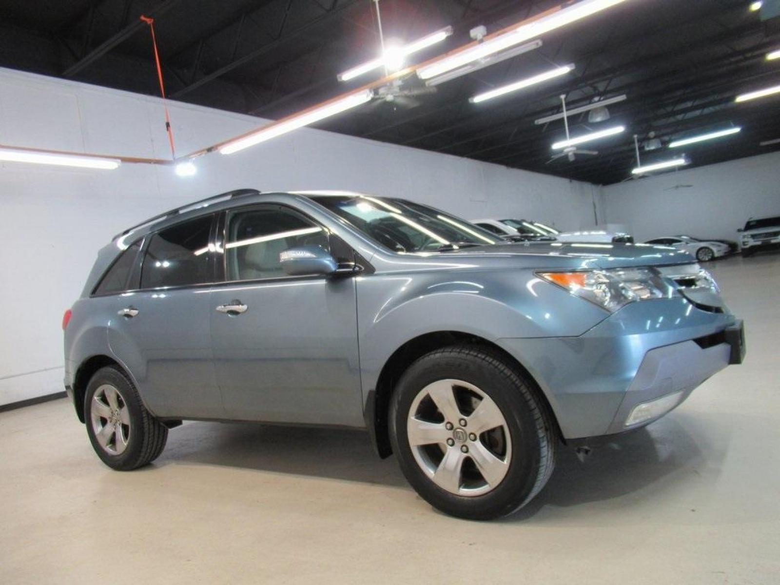 2007 Steel Blue Metallic /Ebony Acura MDX 3.7L (2HNYD28537H) with an V6 engine, Automatic transmission, located at 15300 Midway Rd., Addison, 75001, (972) 702-0011, 32.958321, -96.838074 - Photo #6