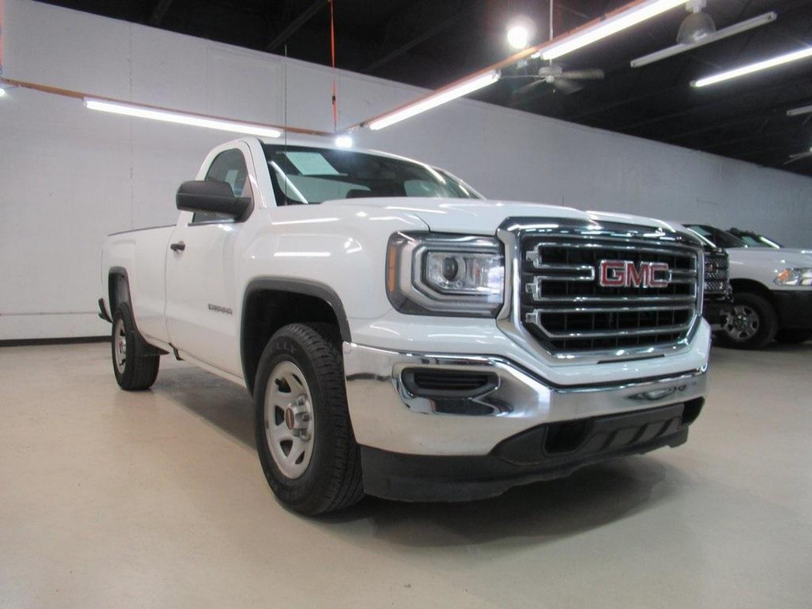 2017 Summit White /Dark Ash Seats With Jet Black Interior Accents GMC Sierra 1500 Base (1GTN1LEC3HZ) with an EcoTec3 5.3L V8 engine, Automatic transmission, located at 15300 Midway Rd., Addison, 75001, (972) 702-0011, 32.958321, -96.838074 - Photo #1