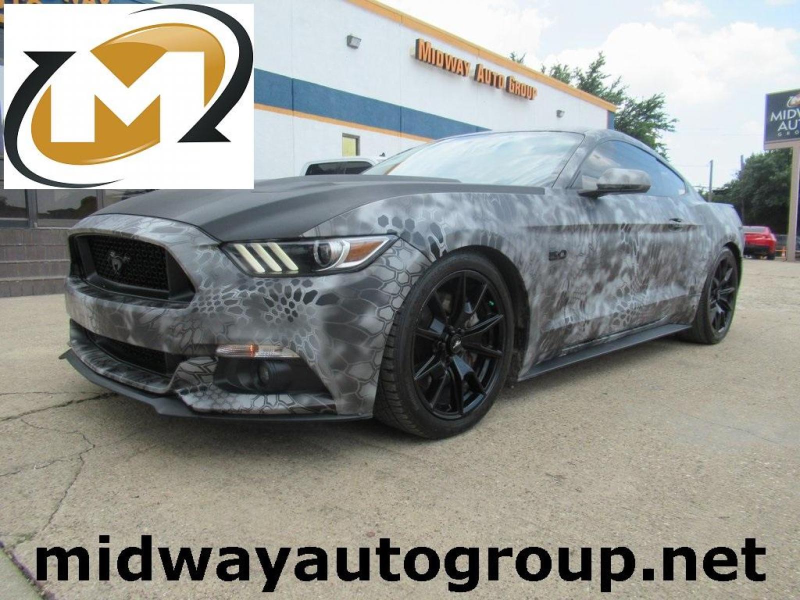 2017 Magnetic /Ebony Ford Mustang GT (1FA6P8CF4H5) with an 5.0L V8 Ti-VCT engine, Automatic transmission, located at 15300 Midway Rd., Addison, 75001, (972) 702-0011, 32.958321, -96.838074 - HOME OF THE NO HAGGLE PRICE - WHOLESALE PRICES TO THE PUBLIC!! Mustang GT, 2D Coupe, 5.0L V8 Ti-VCT, 6-Speed Automatic with Select-Shift, RWD, Magnetic, Ebony Cloth.<br><br>Magnetic 2017 Ford Mustang GT<br><br>Recent Arrival!<br><br>Awards:<br> * 2017 KBB.com 10 Coolest Cars Under $25,000 * 2017 - Photo #0