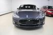 2014 Gray Metallic /Black Tesla Model S P85D (5YJSA1H21EF) with an Electric Motor engine, Automatic transmission, located at 15300 Midway Rd., Addison, TX, 75001, (972) 702-0011, 32.958321, -96.838074 - HOME OF THE NO HAGGLE PRICE - WHOLESALE PRICES TO THE PUBLIC!! Model S P85D, 4D Hatchback, 12-Cylinder Electric ZEV 691hp, 1-Speed Automatic, AWD, Gray, Leather.<br><br>Gray 2014 Tesla Model S P85D<br><br>86/94 City/Highway MPG<br><br><br>At Midway Auto Group, we strive to provide you with the best - Photo#4