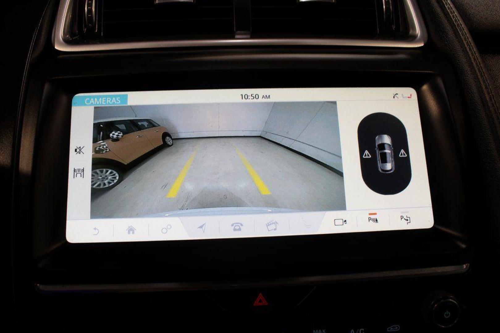 2018 Fuji White /Ebony/Ebony Jaguar E-PACE S (SADFJ2FX2J1) with an 2.0L I4 Turbocharged engine, Automatic transmission, located at 15300 Midway Rd., Addison, TX, 75001, (972) 702-0011, 32.958321, -96.838074 - HOME OF THE NO HAGGLE PRICE - WHOLESALE PRICES TO THE PUBLIC!! non smoker, E-PACE S, 4D Sport Utility, 2.0L I4 Turbocharged, 9-Speed Automatic, AWD, White, Ebony/Ebony Leather.<br><br>White 2018 Jaguar E-PACE S<br><br>21/28 City/Highway MPG<br><br>Awards:<br> * 2018 KBB.com Brand Image Awards<br><b - Photo#21