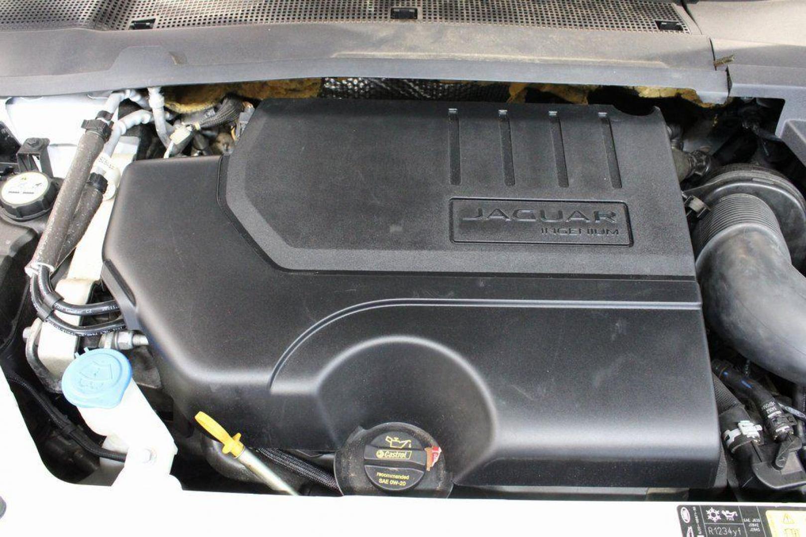 2018 Fuji White /Ebony/Ebony Jaguar E-PACE S (SADFJ2FX2J1) with an 2.0L I4 Turbocharged engine, Automatic transmission, located at 15300 Midway Rd., Addison, TX, 75001, (972) 702-0011, 32.958321, -96.838074 - HOME OF THE NO HAGGLE PRICE - WHOLESALE PRICES TO THE PUBLIC!! non smoker, E-PACE S, 4D Sport Utility, 2.0L I4 Turbocharged, 9-Speed Automatic, AWD, White, Ebony/Ebony Leather.<br><br>White 2018 Jaguar E-PACE S<br><br>21/28 City/Highway MPG<br><br>Awards:<br> * 2018 KBB.com Brand Image Awards<br><b - Photo#32