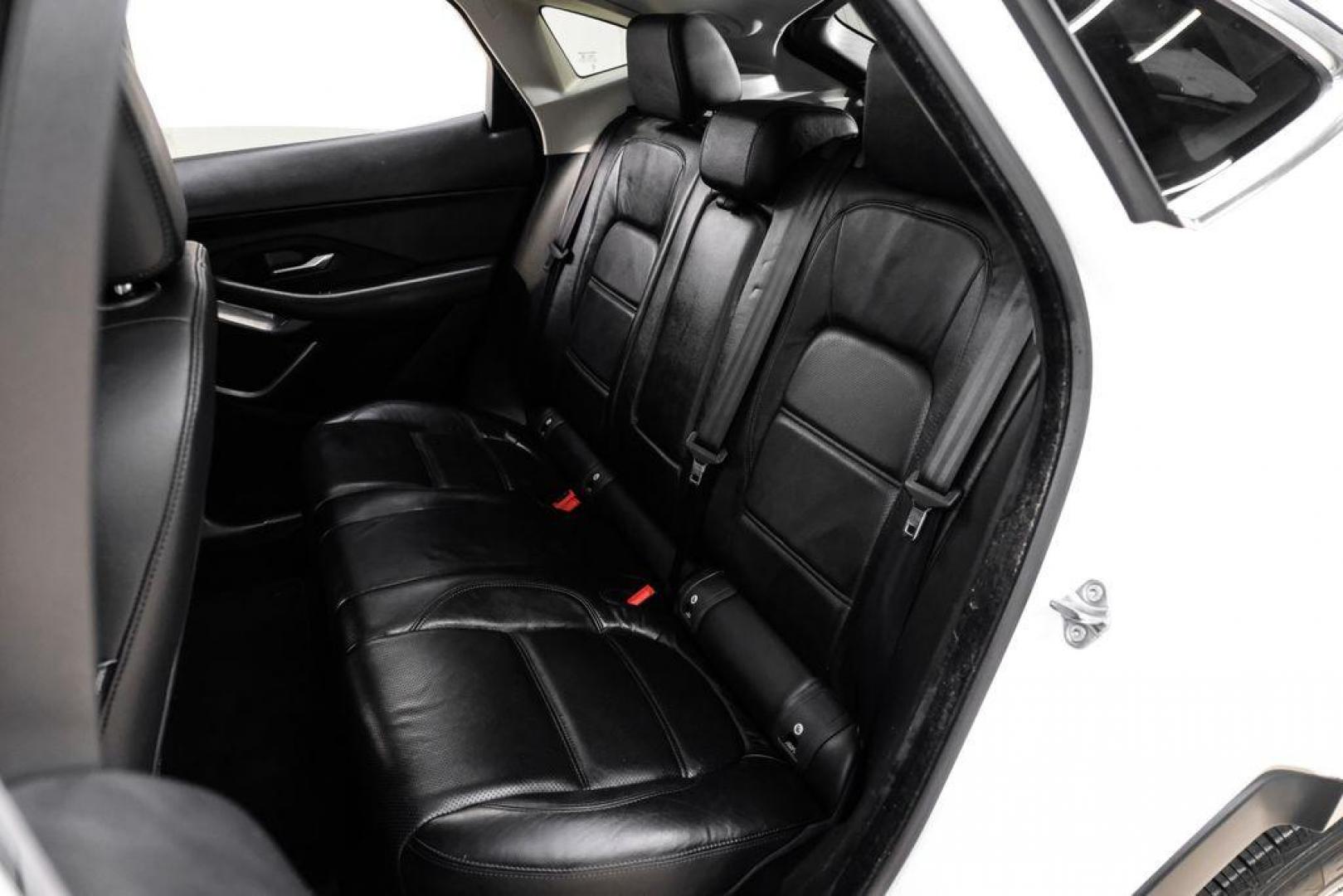 2018 Fuji White /Ebony/Ebony Jaguar E-PACE S (SADFJ2FX2J1) with an 2.0L I4 Turbocharged engine, Automatic transmission, located at 15300 Midway Rd., Addison, TX, 75001, (972) 702-0011, 32.958321, -96.838074 - HOME OF THE NO HAGGLE PRICE - WHOLESALE PRICES TO THE PUBLIC!! non smoker, E-PACE S, 4D Sport Utility, 2.0L I4 Turbocharged, 9-Speed Automatic, AWD, White, Ebony/Ebony Leather.<br><br>White 2018 Jaguar E-PACE S<br><br>21/28 City/Highway MPG<br><br>Awards:<br> * 2018 KBB.com Brand Image Awards<br><b - Photo#36