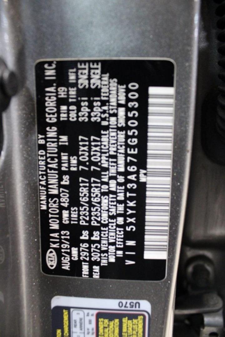 2014 Titanium Silver /Gray Kia Sorento LX (5XYKT3A67EG) with an 2.4L I4 DGI DOHC Dual CVVT engine, Automatic transmission, located at 15300 Midway Rd., Addison, TX, 75001, (972) 702-0011, 32.958321, -96.838074 - Introducing the 2014 Kia Sorento LX, now available at Midway Auto Group in Addison, Texas. This midsize SUV seamlessly combines comfort, versatility, and modern features, making it an excellent choice for families and individuals seeking a reliable and stylish vehicle.<br><br>Key Features:<br><br>En - Photo#29