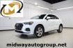2020 White /Black Audi Q3 Premium (WA1AECF34L1) with an 2.0L 4-Cylinder TFSI engine, Automatic transmission, located at 15300 Midway Rd., Addison, TX, 75001, (972) 702-0011, 32.958321, -96.838074 - HOME OF THE NO HAGGLE PRICE - WHOLESALE PRICES TO THE PUBLIC!! Q3 Premium quattro, 4D Sport Utility, 2.0L 4-Cylinder TFSI, 8-Speed Automatic with Tiptronic, quattro, White, Leather.<br><br>White 2020 Audi Q3 Premium<br><br>19/27 City/Highway MPG<br><br>Awards:<br> * 2020 KBB.com Best Buy Awards<br> - Photo#0