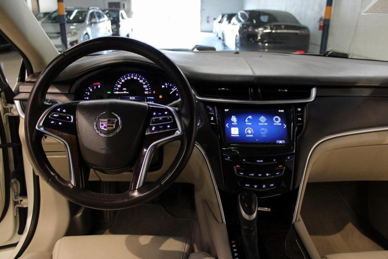 2013 White Diamond Tricoat /Shale/Cocoa Cadillac XTS Base (2G61N5S32D9) with an 3.6L V6 DGI DOHC VVT engine, Automatic transmission, located at 15300 Midway Rd., Addison, TX, 75001, (972) 702-0011, 32.958321, -96.838074 - Introducing the 2013 Cadillac XTS Luxury Collection, now available at Midway Auto Group in Addison, Texas. This full-size luxury sedan seamlessly combines sophisticated design, advanced technology, and a powerful performance, offering an exceptional driving experience for those who demand elegance a - Photo#16