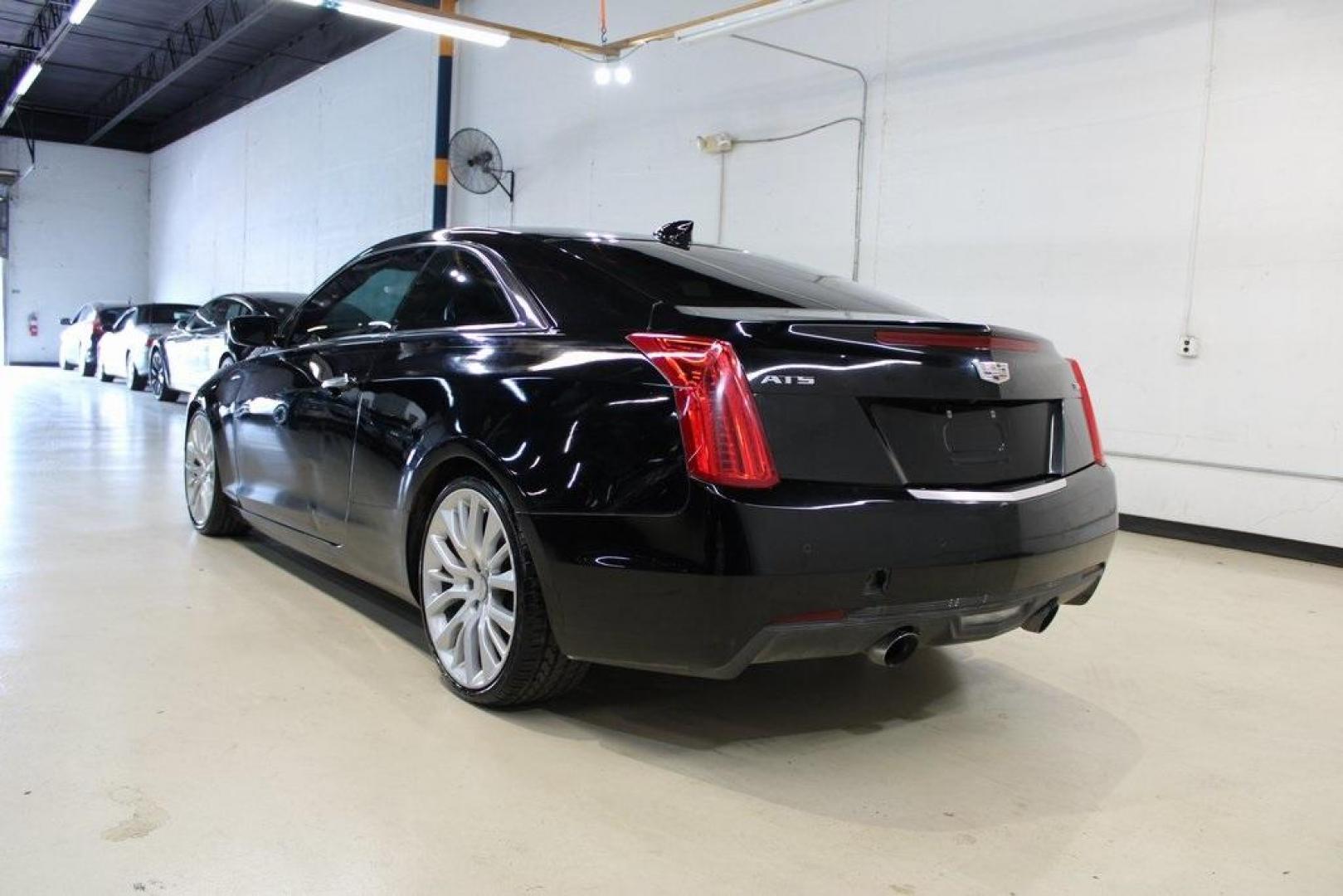 2017 Black Raven /Jet Black With Jet Black Accents Cadillac ATS 3.6L Premium Luxury (1G6AE1RSXH0) with an 3.6L V6 SIDI DOHC VVT engine, Automatic transmission, located at 15300 Midway Rd., Addison, TX, 75001, (972) 702-0011, 32.958321, -96.838074 - HOME OF THE NO HAGGLE PRICE - WHOLESALE PRICES TO THE PUBLIC!! ATS 3.6L Premium Luxury, 2D Coupe, 3.6L V6 SIDI DOHC VVT, 8-Speed Automatic, RWD, Black Raven, Jet Black With Jet Black Accents Leather.<br><br>Black Raven 2017 Cadillac ATS 3.6L Premium Luxury<br><br>20/30 City/Highway MPG<br><br><br>At - Photo#2