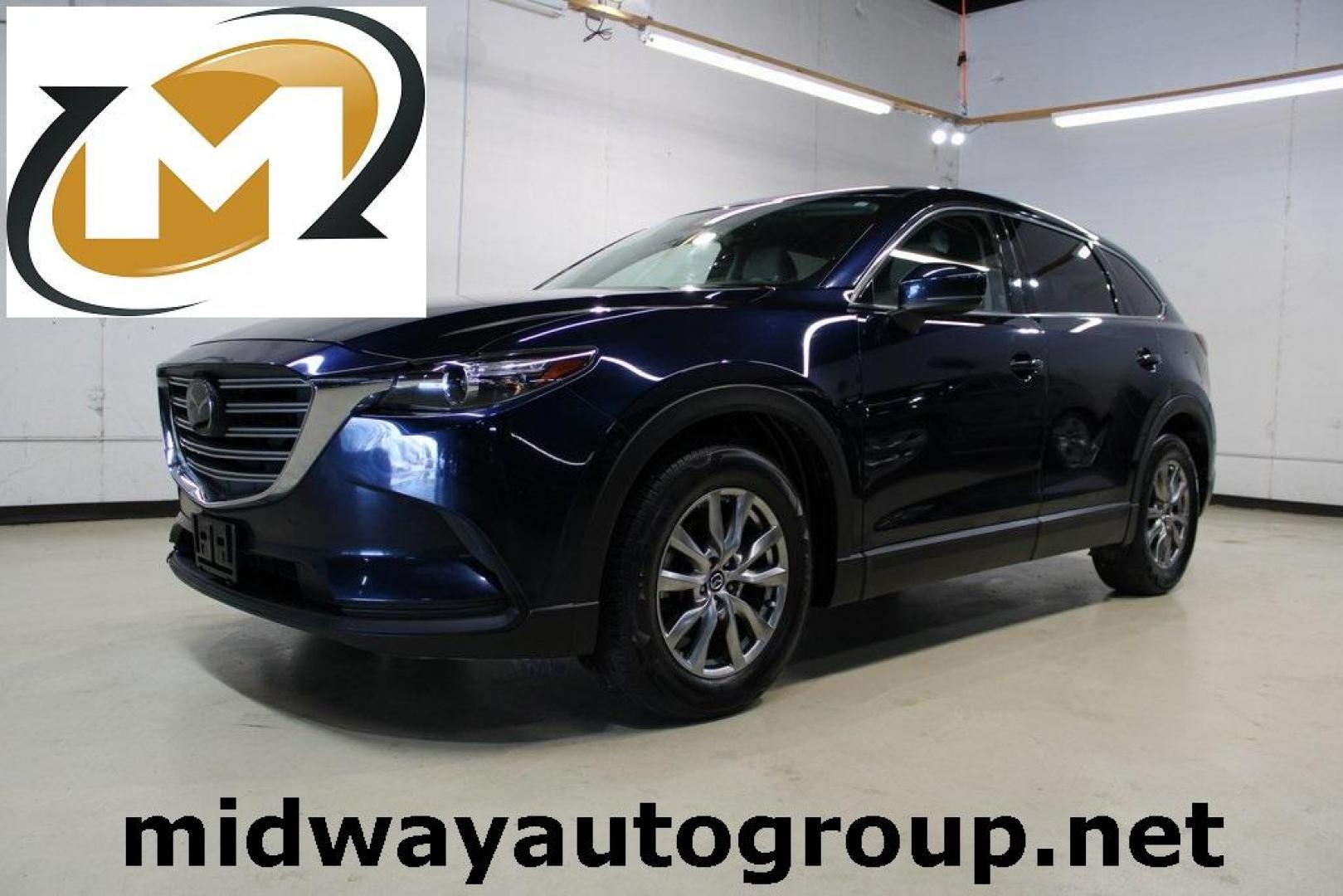 2019 Deep Crystal Blue Mica /Sand Mazda CX-9 Touring (JM3TCACY5K0) with an 2.5L 4-Cylinder engine, Automatic transmission, located at 15300 Midway Rd., Addison, TX, 75001, (972) 702-0011, 32.958321, -96.838074 - HOME OF THE NO HAGGLE PRICE - WHOLESALE PRICES TO THE PUBLIC!! CX-9 Touring, 4D Sport Utility, 2.5L 4-Cylinder, 6-Speed Automatic, FWD, Deep Crystal Blue Mica, Sand Leather.<br><br>Deep Crystal Blue Mica 2019 Mazda CX-9 Touring<br><br>Recent Arrival! 22/28 City/Highway MPG<br><br>Awards:<br> * 2019 - Photo#0