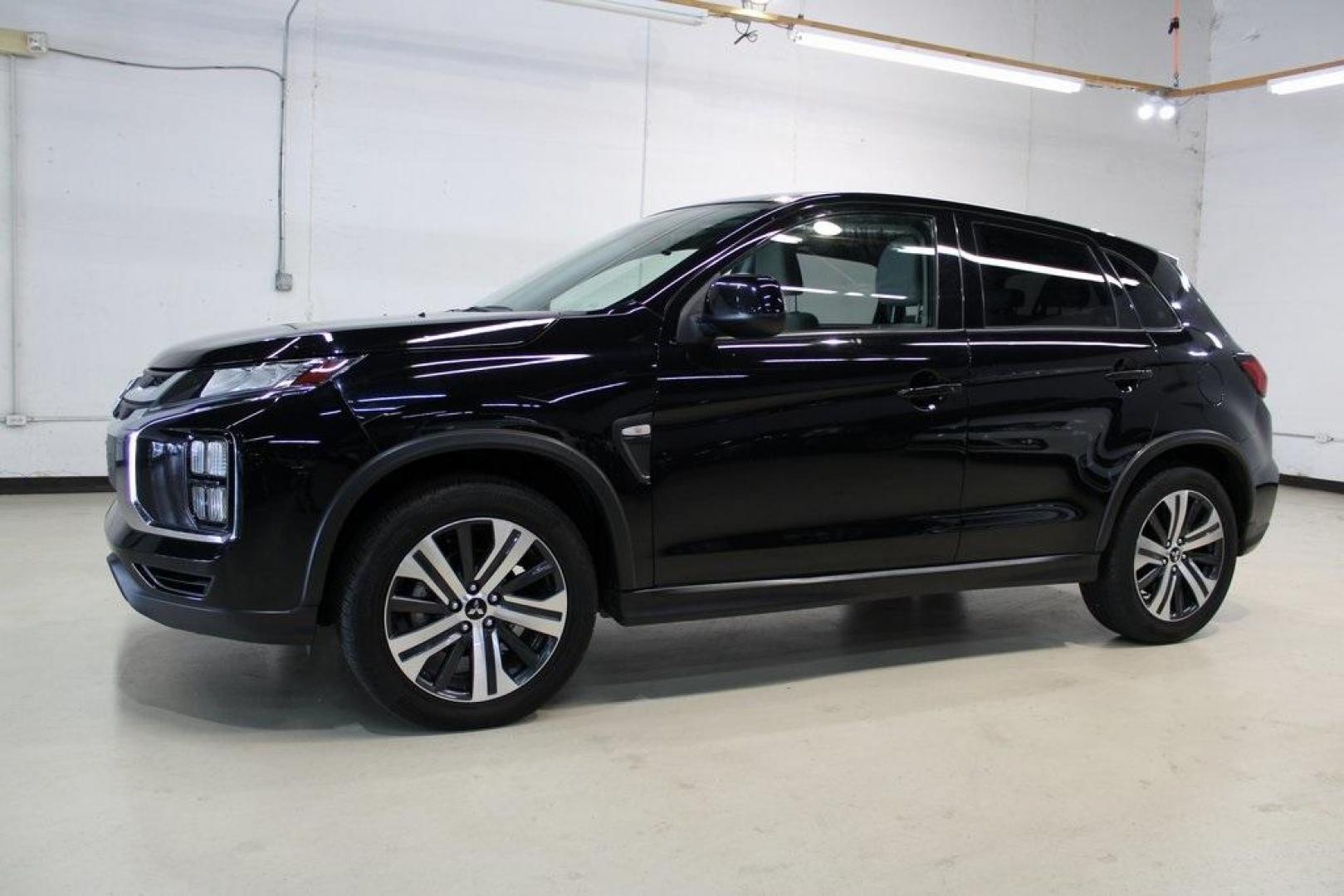 2021 Labrador Black Metallic /Gray Mitsubishi Outlander Sport 2.0 ES (JA4APUAU9MU) with an 2.0L I4 SMPI DOHC 16V LEV3-ULEV70 148hp engine, CVT transmission, located at 15300 Midway Rd., Addison, TX, 75001, (972) 702-0011, 32.958321, -96.838074 - HOME OF THE NO HAGGLE PRICE - WHOLESALE PRICES TO THE PUBLIC!! Outlander Sport 2.0 ES, 4D Sport Utility, 2.0L I4 SMPI DOHC 16V LEV3-ULEV70 148hp, CVT, FWD, Black, Gray Cloth.<br><br>Black 2021 Mitsubishi Outlander Sport 2.0 ES<br><br>Recent Arrival! 24/30 City/Highway MPG<br><br><br>At Midway Auto G - Photo#4