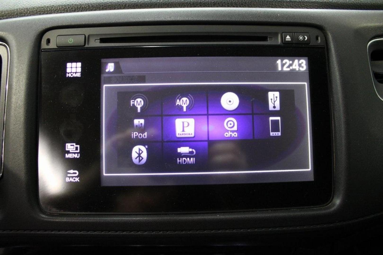 2016 Crystal Black Pearl Honda HR-V EX (3CZRU5G52GM) with an 1.8L I4 SOHC 16V i-VTEC engine, Manual transmission, located at 15300 Midway Rd., Addison, TX, 75001, (972) 702-0011, 32.958321, -96.838074 - Photo#21