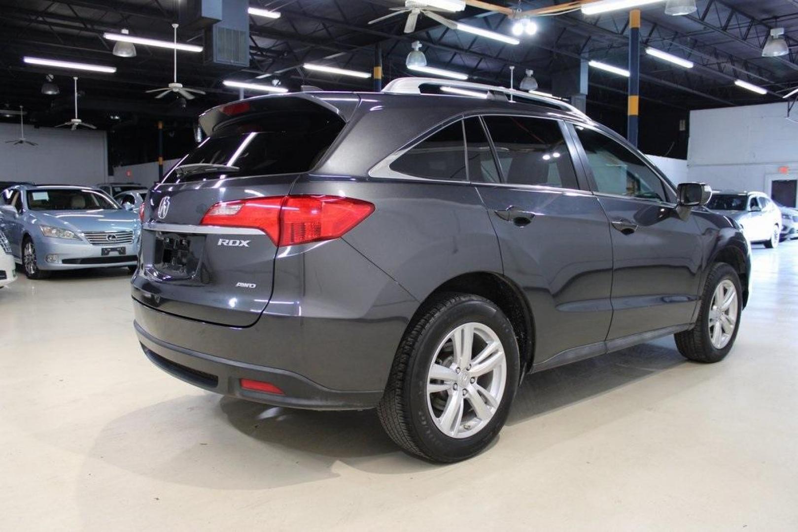 2015 Graphite Luster Metallic /Parchment Acura RDX Technology Package (5J8TB4H53FL) with an 3.5L V6 SOHC i-VTEC 24V engine, Automatic transmission, located at 15300 Midway Rd., Addison, TX, 75001, (972) 702-0011, 32.958321, -96.838074 - HOME OF THE NO HAGGLE PRICE - WHOLESALE PRICES TO THE PUBLIC!! RDX Technology Package, 4D Sport Utility, 3.5L V6 SOHC i-VTEC 24V, 6-Speed Automatic, AWD, Gray, Leather.<br><br>Gray 2015 Acura RDX Technology Package<br><br>19/27 City/Highway MPG<br><br>Awards:<br> * 2015 KBB.com 10 Best Luxury Cars - Photo#2