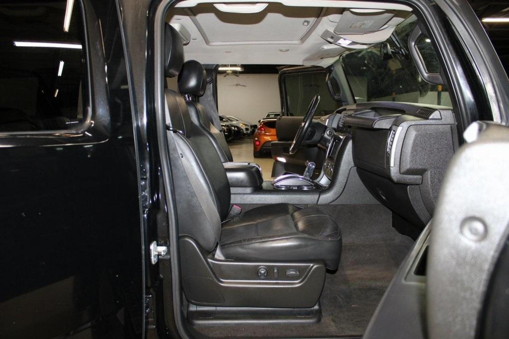 2008 Black /Ebony Hummer H2 Base (5GRGN238X8H) with an Vortec 6.2L V8 SFI engine, Automatic transmission, located at 15300 Midway Rd., Addison, TX, 75001, (972) 702-0011, 32.958321, -96.838074 - HOME OF THE NO HAGGLE PRICE - WHOLESALE PRICES TO THE PUBLIC!! 4D Sport Utility, Vortec 6.2L V8 SFI, 6-Speed Automatic HD Electronic with Overdrive, 4WD, Black, Ebony Leather.<br><br>Black 2008 Hummer H2<br><br>Recent Arrival!<br><br><br>At Midway Auto Group, we strive to provide you with the best q - Photo#16