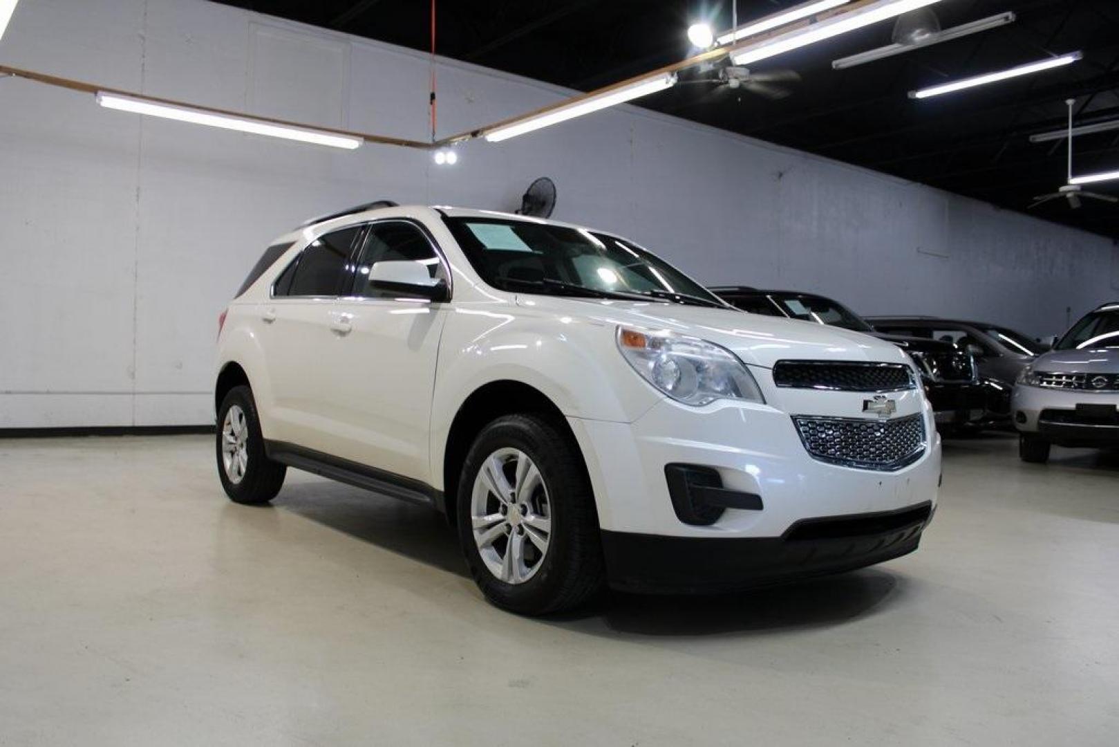 2014 White Diamond Tricoat /Jet Black Chevrolet Equinox LT (1GNALBEK5EZ) with an 2.4L 4-Cylinder SIDI DOHC engine, Automatic transmission, located at 15300 Midway Rd., Addison, TX, 75001, (972) 702-0011, 32.958321, -96.838074 - Introducing the 2014 Chevrolet Equinox LT 1LT, now available at Midway Auto Group in Addison, Texas. This versatile SUV offers a comfortable ride, ample space, and modern features, making it an excellent choice for families and individuals alike.<br><br>Key Features:<br><br>Engine: 2.4L 4-Cylinder S - Photo#1