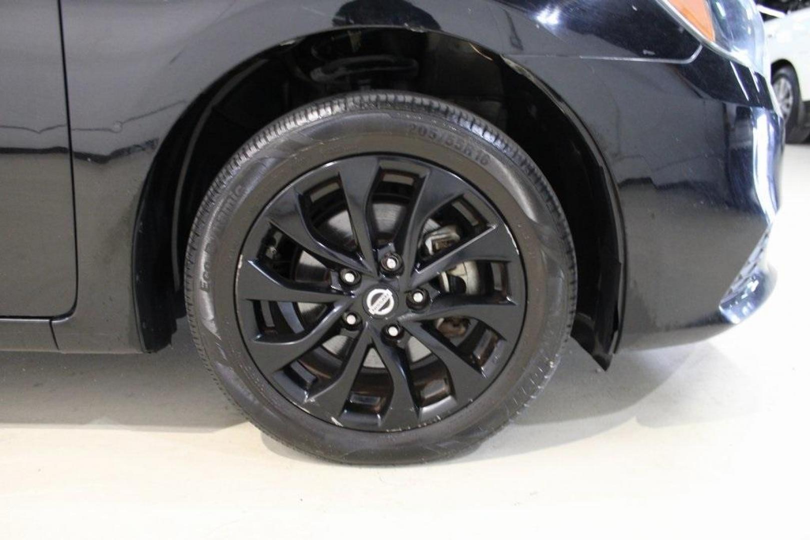 2018 Super Black /Charcoal Nissan Sentra S (3N1AB7AP0JY) with an 1.8L 4-Cylinder DOHC 16V engine, CVT transmission, located at 15300 Midway Rd., Addison, TX, 75001, (972) 702-0011, 32.958321, -96.838074 - Photo#11
