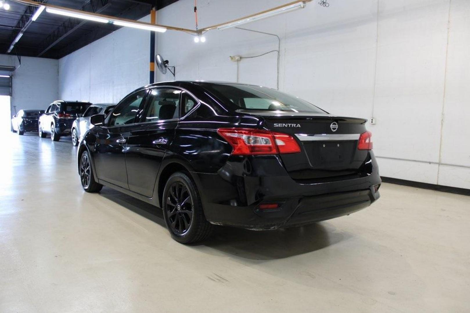 2018 Super Black /Charcoal Nissan Sentra S (3N1AB7AP0JY) with an 1.8L 4-Cylinder DOHC 16V engine, CVT transmission, located at 15300 Midway Rd., Addison, TX, 75001, (972) 702-0011, 32.958321, -96.838074 - Photo#3