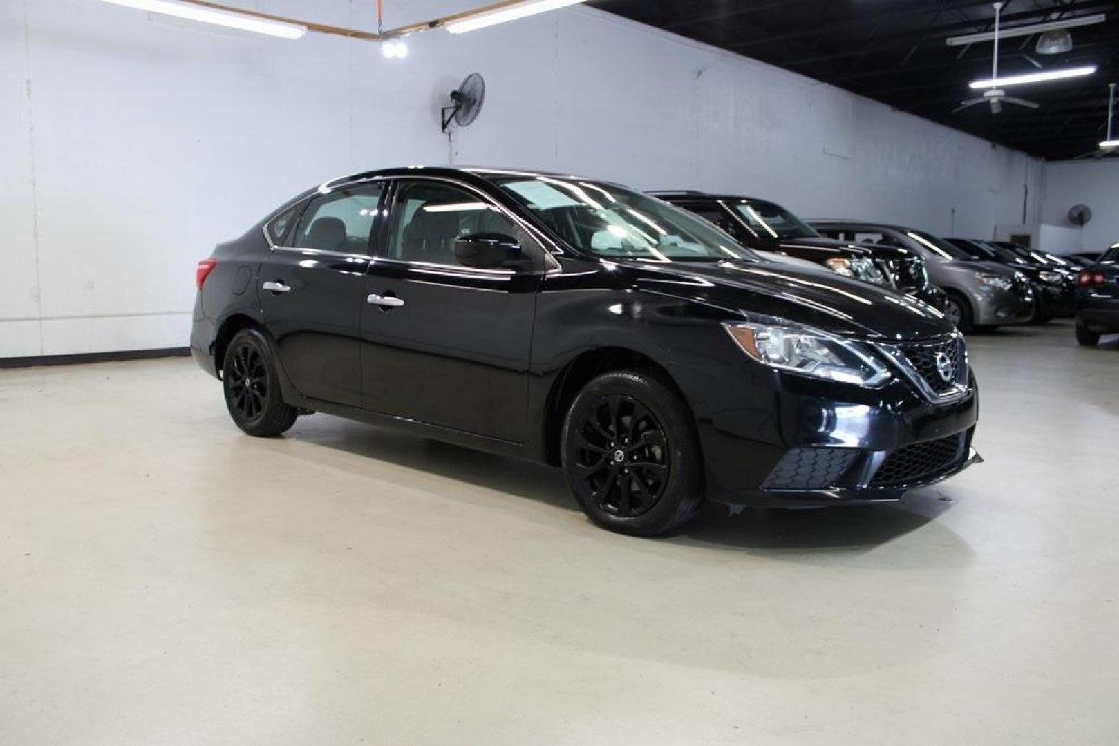 2018 Super Black /Charcoal Nissan Sentra S (3N1AB7AP0JY) with an 1.8L 4-Cylinder DOHC 16V engine, CVT transmission, located at 15300 Midway Rd., Addison, TX, 75001, (972) 702-0011, 32.958321, -96.838074 - Photo#6