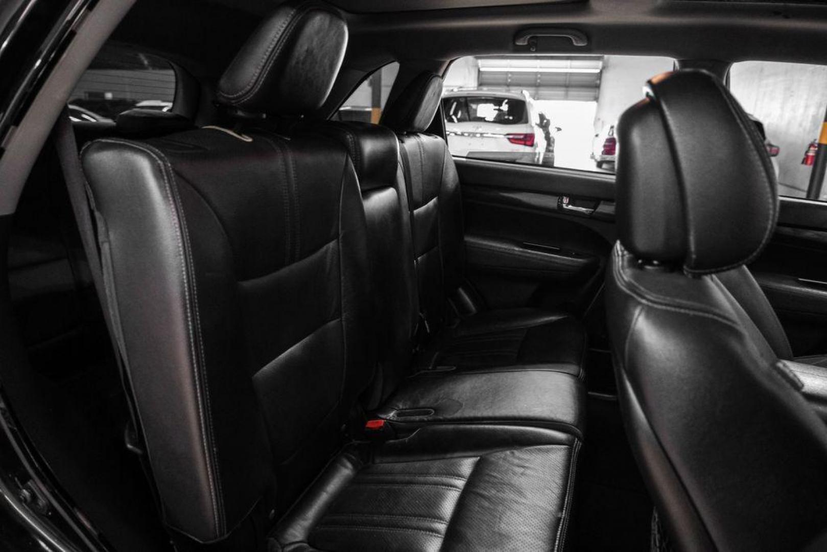 2012 Ebony Black /Black Kia Sorento EX (5XYKU4A29CG) with an 3.5L V6 DOHC Dual CVVT engine, Automatic transmission, located at 15300 Midway Rd., Addison, TX, 75001, (972) 702-0011, 32.958321, -96.838074 - Photo#33