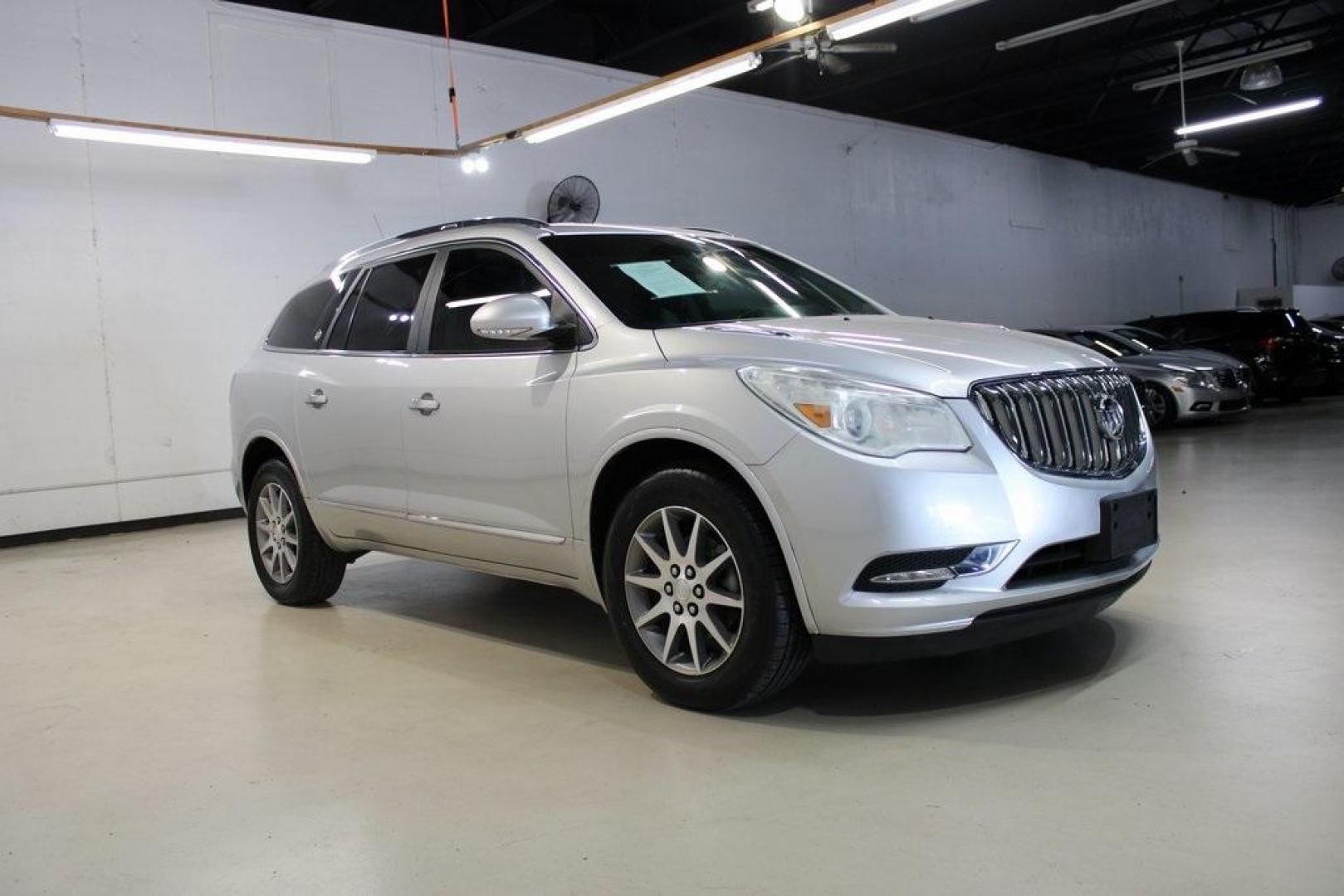 2016 Quicksilver Metallic /Light Titanium Buick Enclave Convenience Group (5GAKRAKD2GJ) with an 3.6L V6 SIDI VVT engine, Automatic transmission, located at 15300 Midway Rd., Addison, TX, 75001, (972) 702-0011, 32.958321, -96.838074 - Introducing the 2016 Buick Enclave Convenience Group, now available at Midway Auto Group in Addison, Texas. This midsize luxury SUV offers a spacious interior, smooth performance, and a suite of modern features, making it an excellent choice for families and individuals seeking comfort and versatili - Photo#6