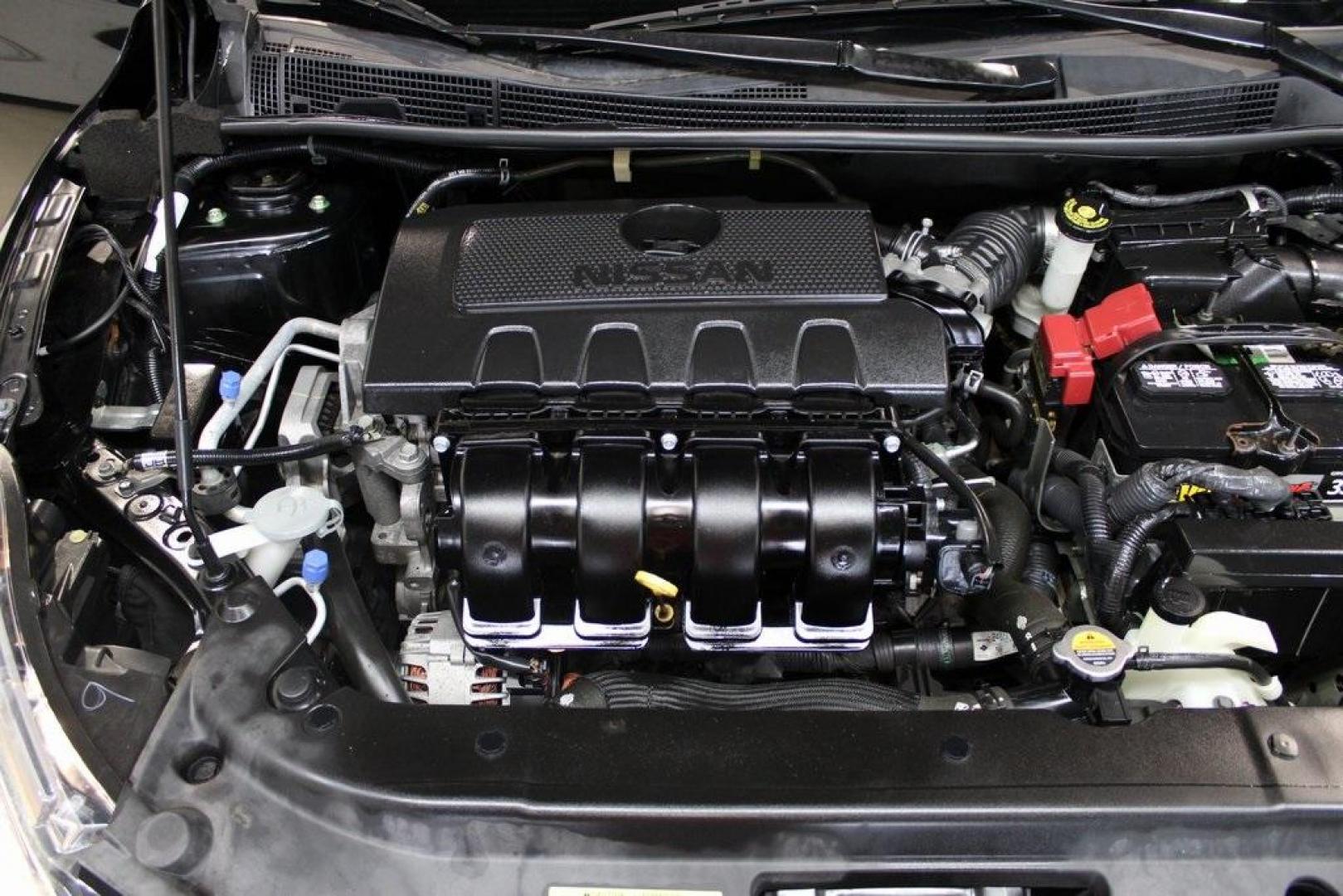 2018 Super Black /Charcoal Nissan Sentra S (3N1AB7AP6JY) with an 1.8L 4-Cylinder DOHC 16V engine, CVT transmission, located at 15300 Midway Rd., Addison, TX, 75001, (972) 702-0011, 32.958321, -96.838074 - Photo#24