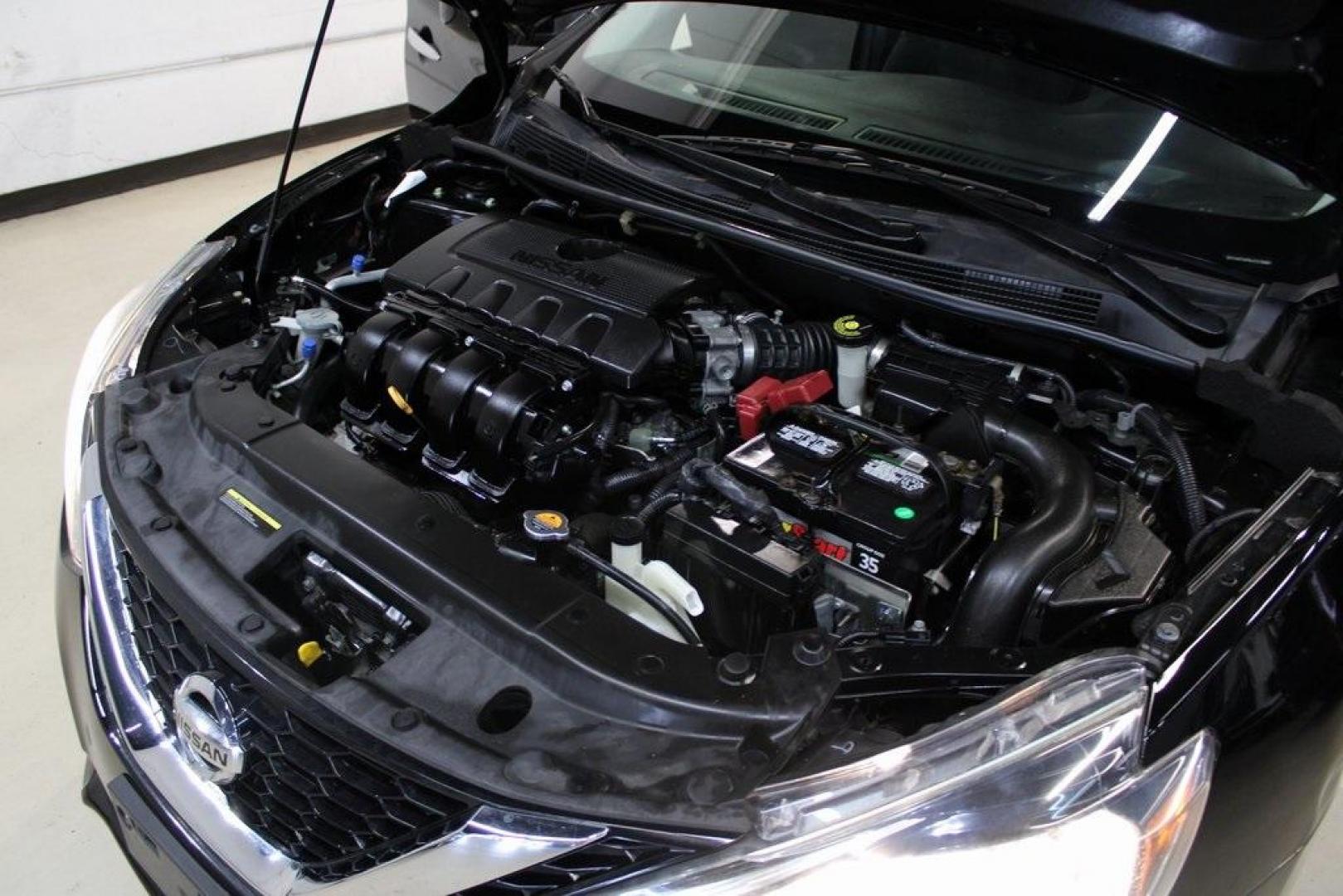 2018 Super Black /Charcoal Nissan Sentra S (3N1AB7AP6JY) with an 1.8L 4-Cylinder DOHC 16V engine, CVT transmission, located at 15300 Midway Rd., Addison, TX, 75001, (972) 702-0011, 32.958321, -96.838074 - Photo#25