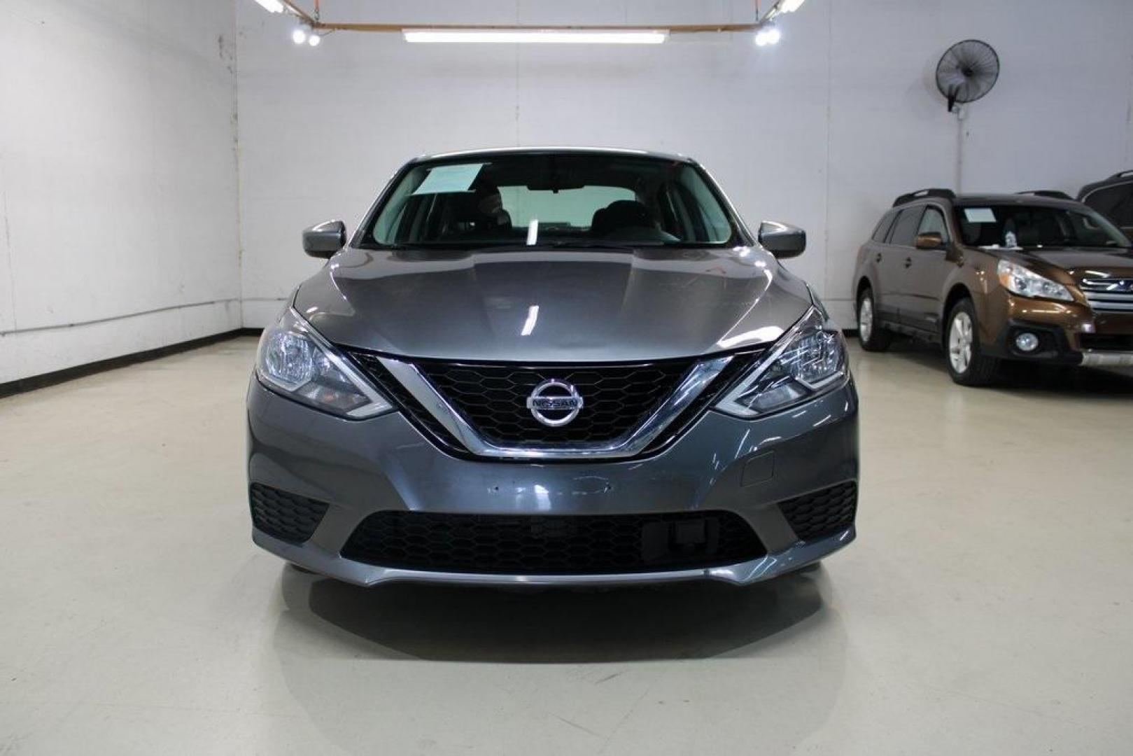 2019 Gun Metallic /Charcoal Nissan Sentra S (3N1AB7AP3KY) with an 1.8L 4-Cylinder DOHC 16V engine, CVT transmission, located at 15300 Midway Rd., Addison, TX, 75001, (972) 702-0011, 32.958321, -96.838074 - Photo#5