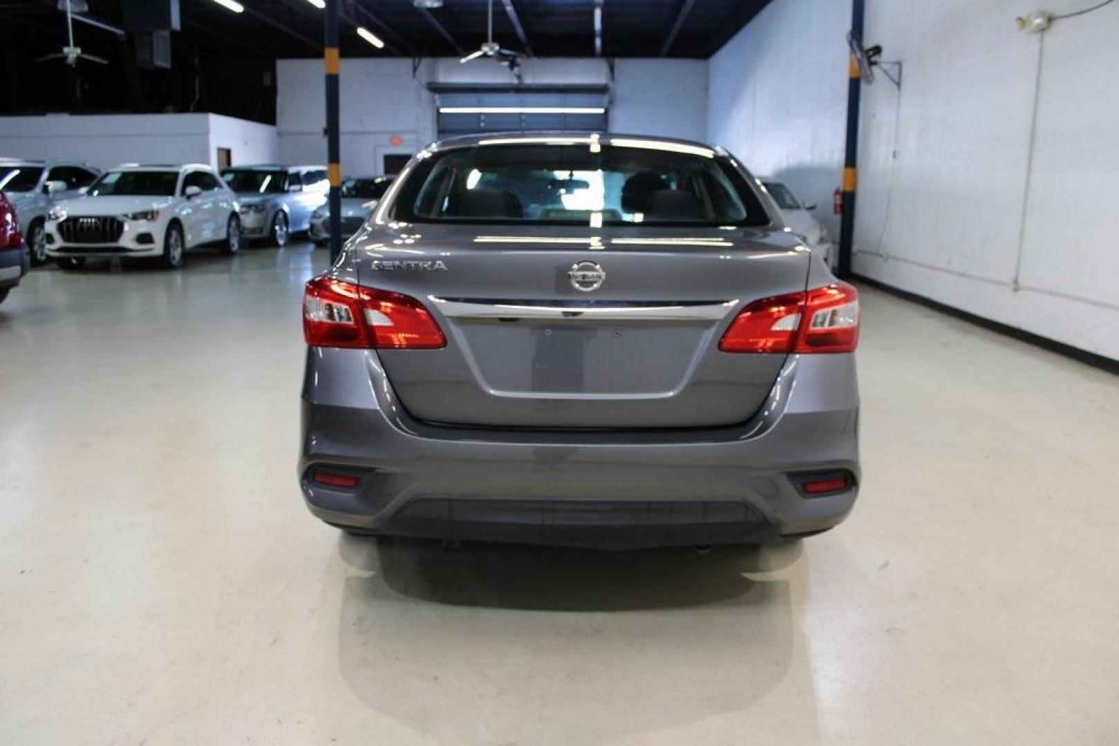 2019 Gun Metallic /Charcoal Nissan Sentra S (3N1AB7AP3KY) with an 1.8L 4-Cylinder DOHC 16V engine, CVT transmission, located at 15300 Midway Rd., Addison, TX, 75001, (972) 702-0011, 32.958321, -96.838074 - Photo#7