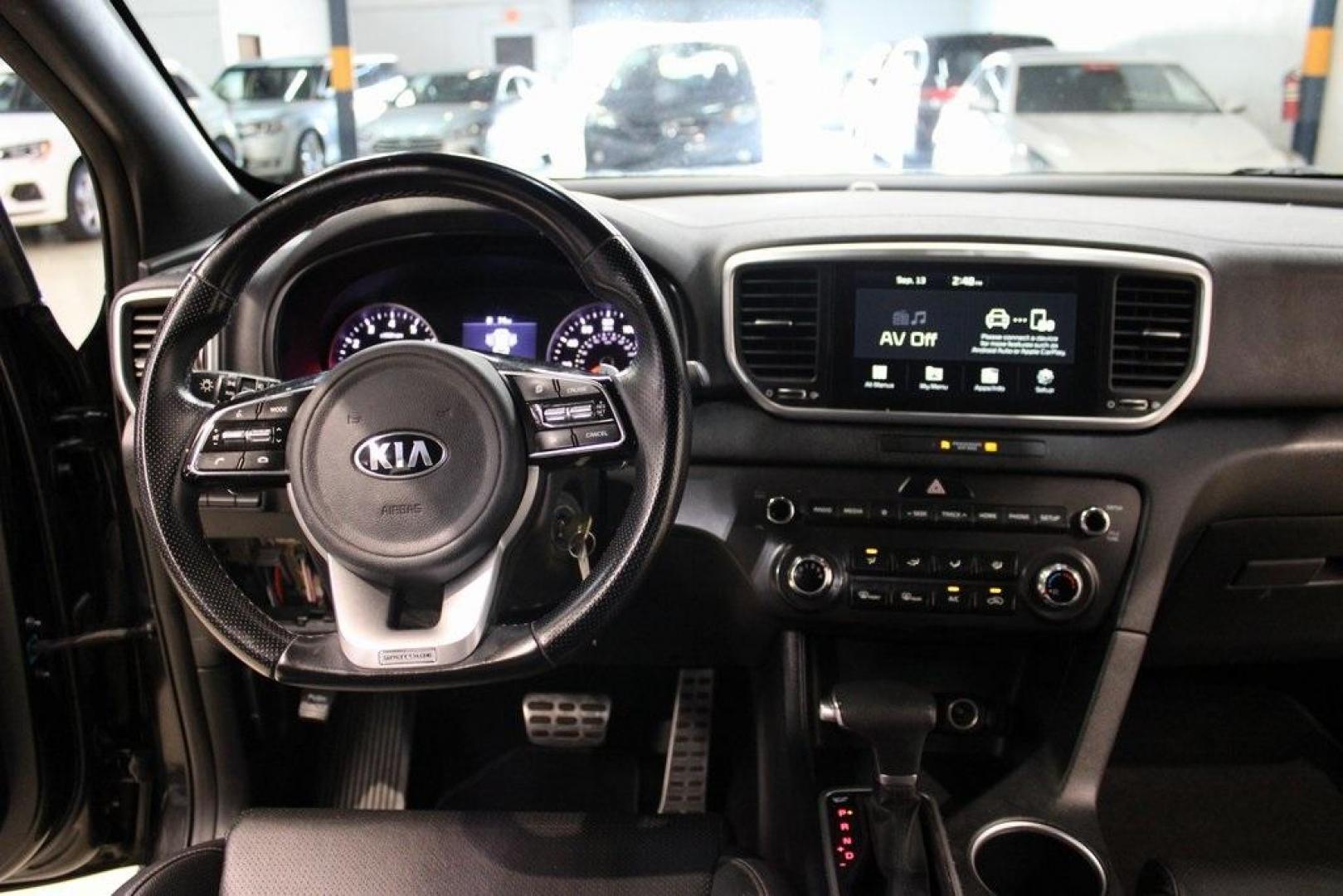 2020 Black Cherry Pearl /Black Kia Sportage S (KNDP63AC0L7) with an 2.4L I4 DGI DOHC 16V engine, Automatic transmission, located at 15300 Midway Rd., Addison, TX, 75001, (972) 702-0011, 32.958321, -96.838074 - Photo#18