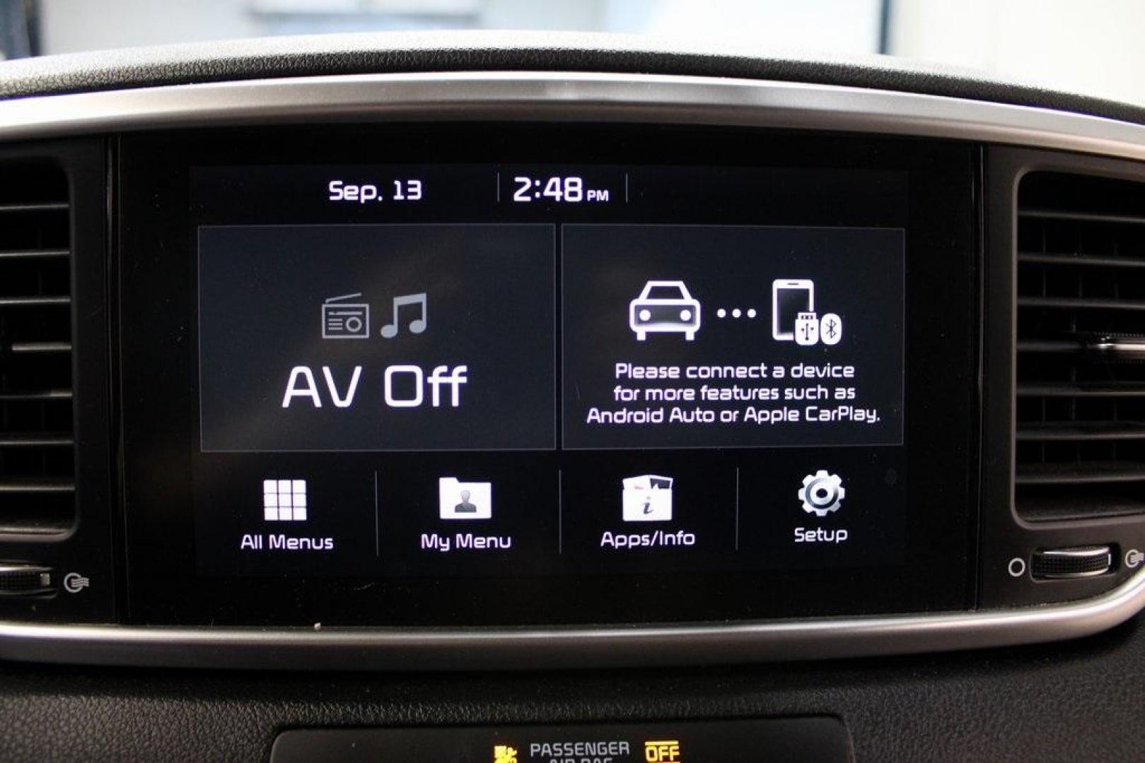 2020 Black Cherry Pearl /Black Kia Sportage S (KNDP63AC0L7) with an 2.4L I4 DGI DOHC 16V engine, Automatic transmission, located at 15300 Midway Rd., Addison, TX, 75001, (972) 702-0011, 32.958321, -96.838074 - Photo#19