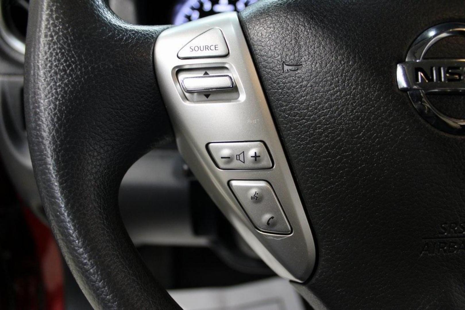 2019 Cayenne Red Metallic /Charcoal Nissan Versa 1.6 SV (3N1CN7AP8KL) with an 1.6L 4-Cylinder DOHC 16V engine, CVT transmission, located at 15300 Midway Rd., Addison, TX, 75001, (972) 702-0011, 32.958321, -96.838074 - Photo#22