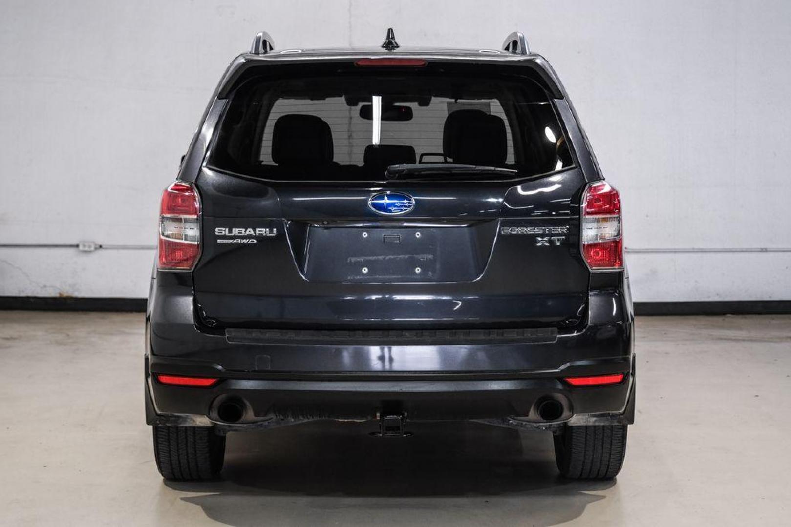 2016 Dark Gray Metallic /Black Subaru Forester 2.0XT Touring (JF2SJGXC6GH) with an 2.0L 4-Cylinder DOHC 16V Turbocharged Intercooled engine, CVT transmission, located at 15300 Midway Rd., Addison, TX, 75001, (972) 702-0011, 32.958321, -96.838074 - Photo#9