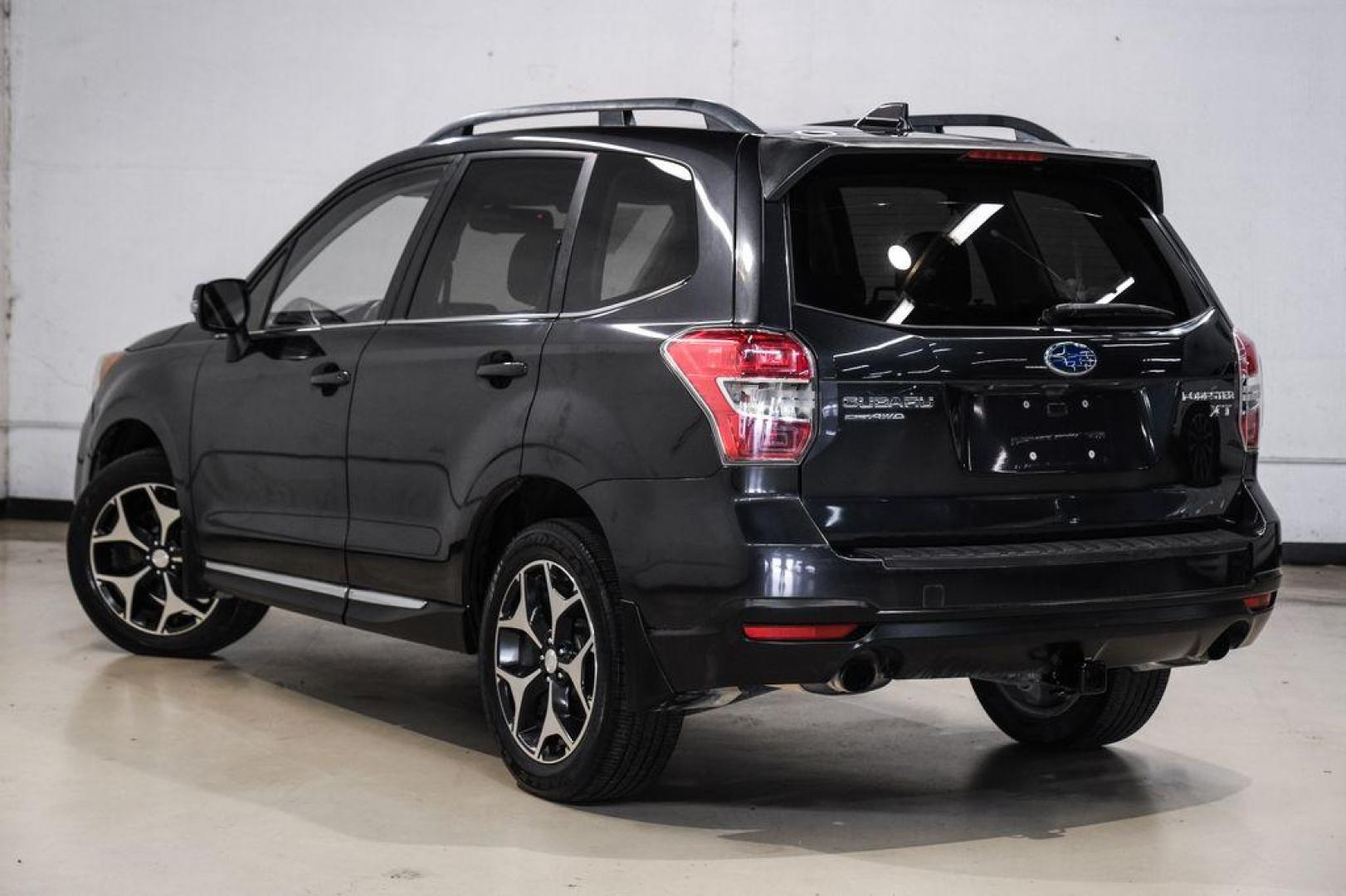 2016 Dark Gray Metallic /Black Subaru Forester 2.0XT Touring (JF2SJGXC6GH) with an 2.0L 4-Cylinder DOHC 16V Turbocharged Intercooled engine, CVT transmission, located at 15300 Midway Rd., Addison, TX, 75001, (972) 702-0011, 32.958321, -96.838074 - Photo#10