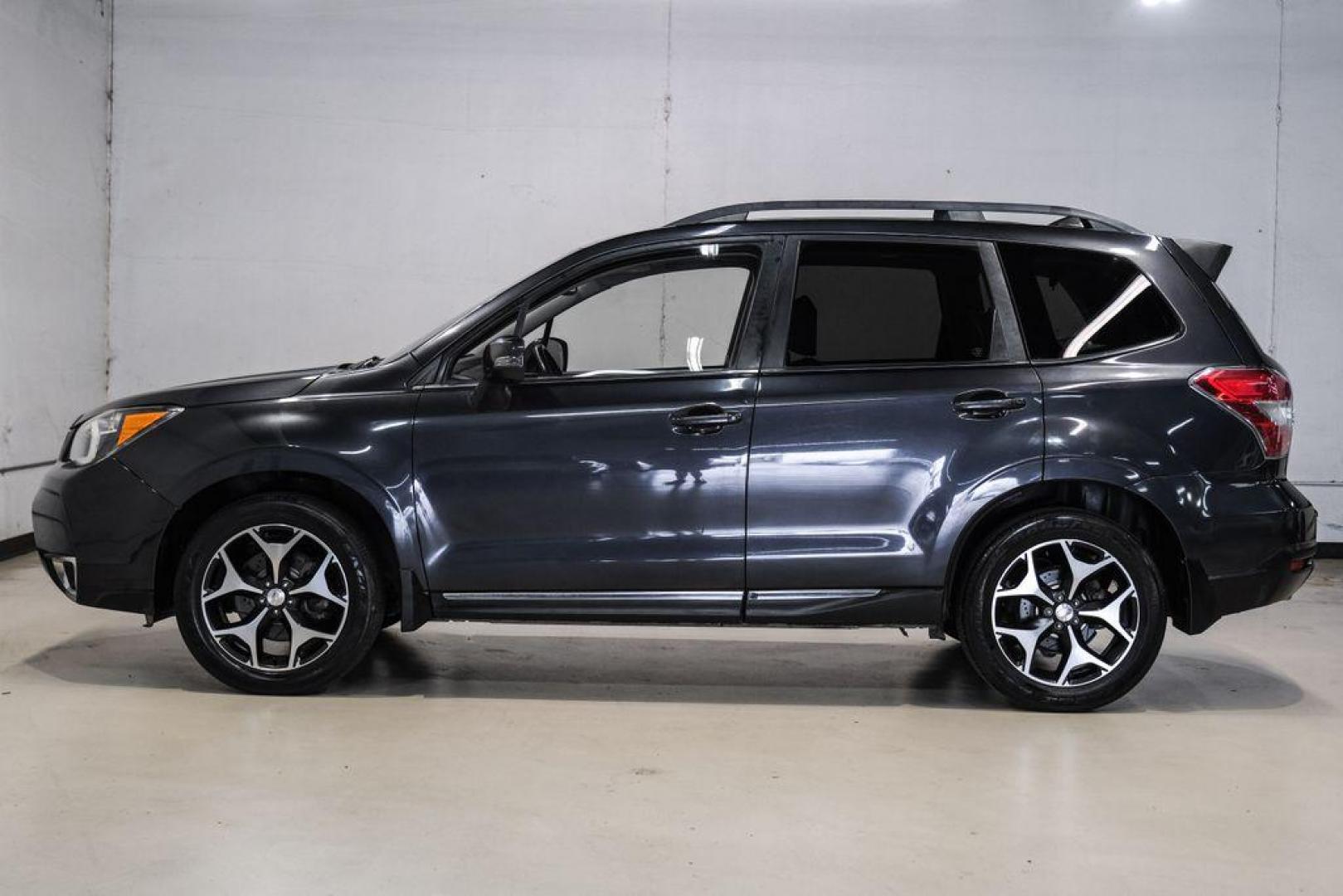 2016 Dark Gray Metallic /Black Subaru Forester 2.0XT Touring (JF2SJGXC6GH) with an 2.0L 4-Cylinder DOHC 16V Turbocharged Intercooled engine, CVT transmission, located at 15300 Midway Rd., Addison, TX, 75001, (972) 702-0011, 32.958321, -96.838074 - Photo#11