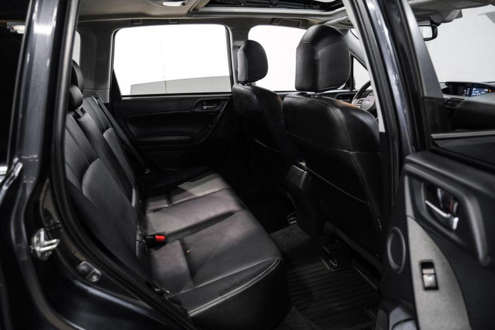 2016 Dark Gray Metallic /Black Subaru Forester 2.0XT Touring (JF2SJGXC6GH) with an 2.0L 4-Cylinder DOHC 16V Turbocharged Intercooled engine, CVT transmission, located at 15300 Midway Rd., Addison, TX, 75001, (972) 702-0011, 32.958321, -96.838074 - Photo#34