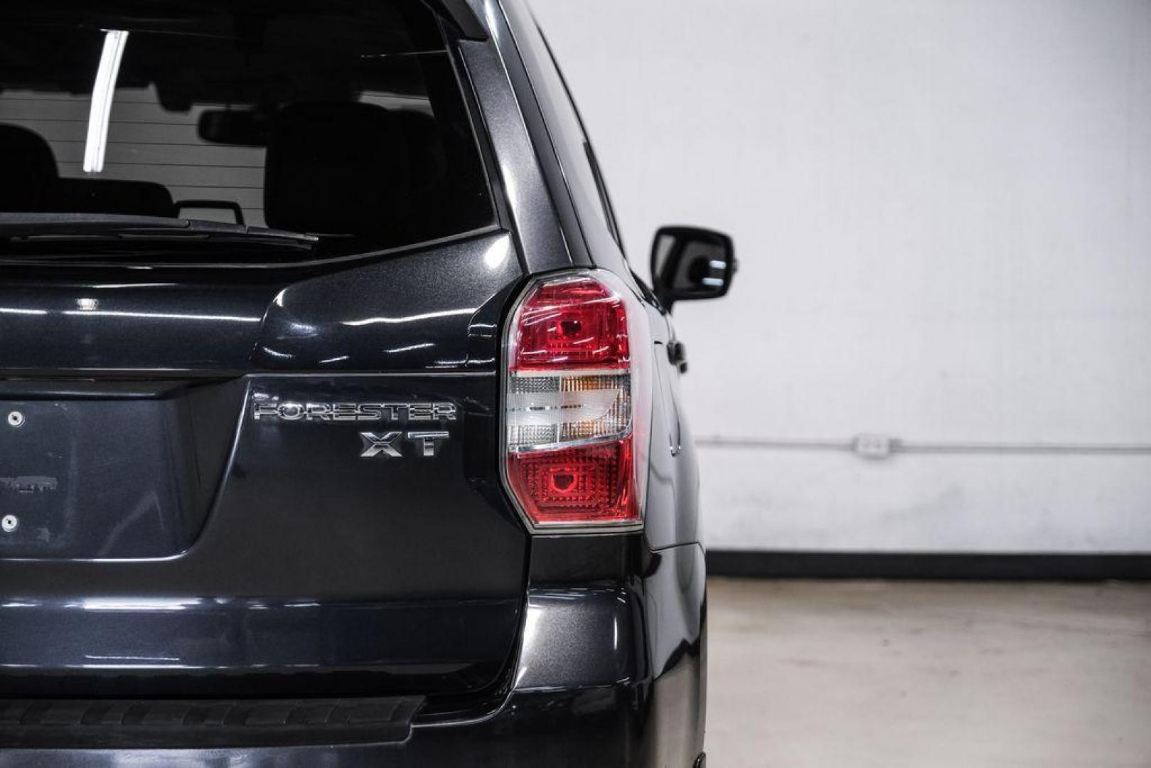 2016 Dark Gray Metallic /Black Subaru Forester 2.0XT Touring (JF2SJGXC6GH) with an 2.0L 4-Cylinder DOHC 16V Turbocharged Intercooled engine, CVT transmission, located at 15300 Midway Rd., Addison, TX, 75001, (972) 702-0011, 32.958321, -96.838074 - Photo#47
