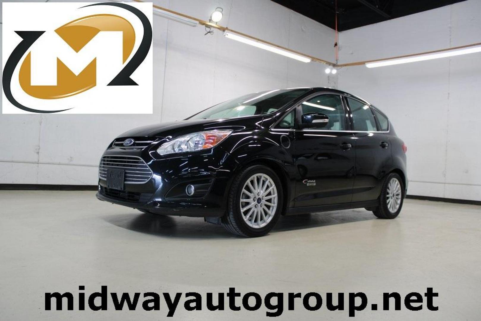 2015 Tuxedo Black /Black Ford C-Max Energi SEL (1FADP5CU7FL) with an I4 Hybrid engine, CVT transmission, located at 15300 Midway Rd., Addison, TX, 75001, (972) 702-0011, 32.958321, -96.838074 - Photo#0
