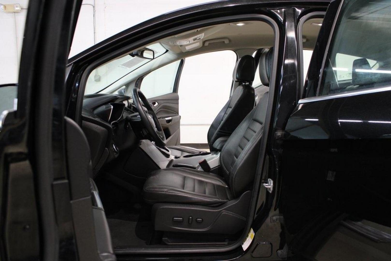 2015 Tuxedo Black /Black Ford C-Max Energi SEL (1FADP5CU7FL) with an I4 Hybrid engine, CVT transmission, located at 15300 Midway Rd., Addison, TX, 75001, (972) 702-0011, 32.958321, -96.838074 - Photo#13