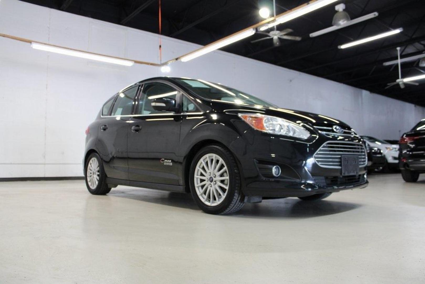 2015 Tuxedo Black /Black Ford C-Max Energi SEL (1FADP5CU7FL) with an I4 Hybrid engine, CVT transmission, located at 15300 Midway Rd., Addison, TX, 75001, (972) 702-0011, 32.958321, -96.838074 - Photo#1
