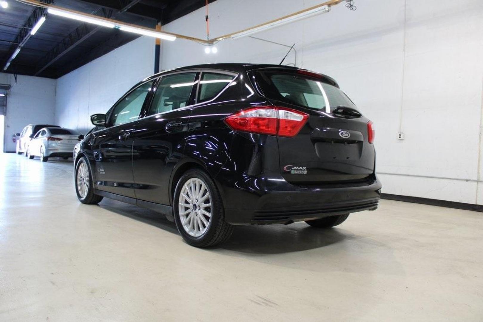2015 Tuxedo Black /Black Ford C-Max Energi SEL (1FADP5CU7FL) with an I4 Hybrid engine, CVT transmission, located at 15300 Midway Rd., Addison, TX, 75001, (972) 702-0011, 32.958321, -96.838074 - Photo#3
