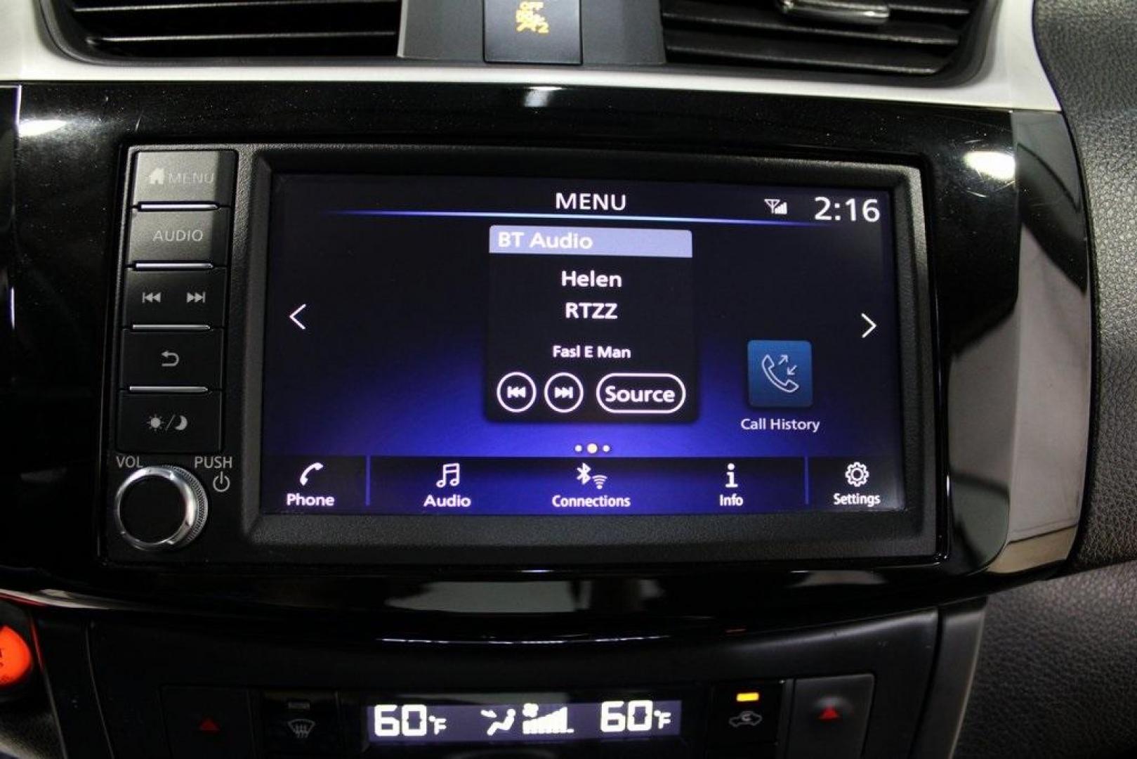 2019 Super Black /Charcoal Nissan Sentra SV (3N1AB7AP7KY) with an 1.8L 4-Cylinder DOHC 16V engine, CVT transmission, located at 15300 Midway Rd., Addison, TX, 75001, (972) 702-0011, 32.958321, -96.838074 - Photo#16