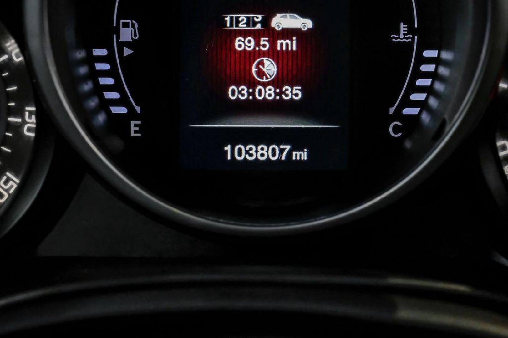 2017 Rosso Passione (Red Hypnotique Clear Coat) /Black Fiat 500X Trekking (ZFBCFXCB2HP) with an 2.4L I4 MultiAir engine, Automatic transmission, located at 15300 Midway Rd., Addison, TX, 75001, (972) 702-0011, 32.958321, -96.838074 - Photo#16