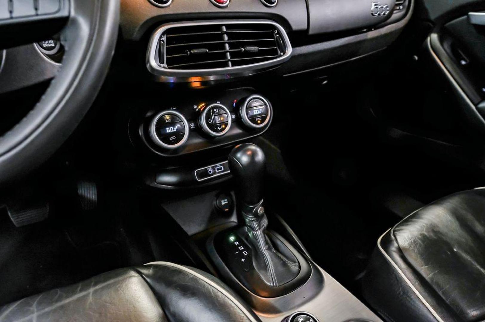 2017 Rosso Passione (Red Hypnotique Clear Coat) /Black Fiat 500X Trekking (ZFBCFXCB2HP) with an 2.4L I4 MultiAir engine, Automatic transmission, located at 15300 Midway Rd., Addison, TX, 75001, (972) 702-0011, 32.958321, -96.838074 - Photo#21