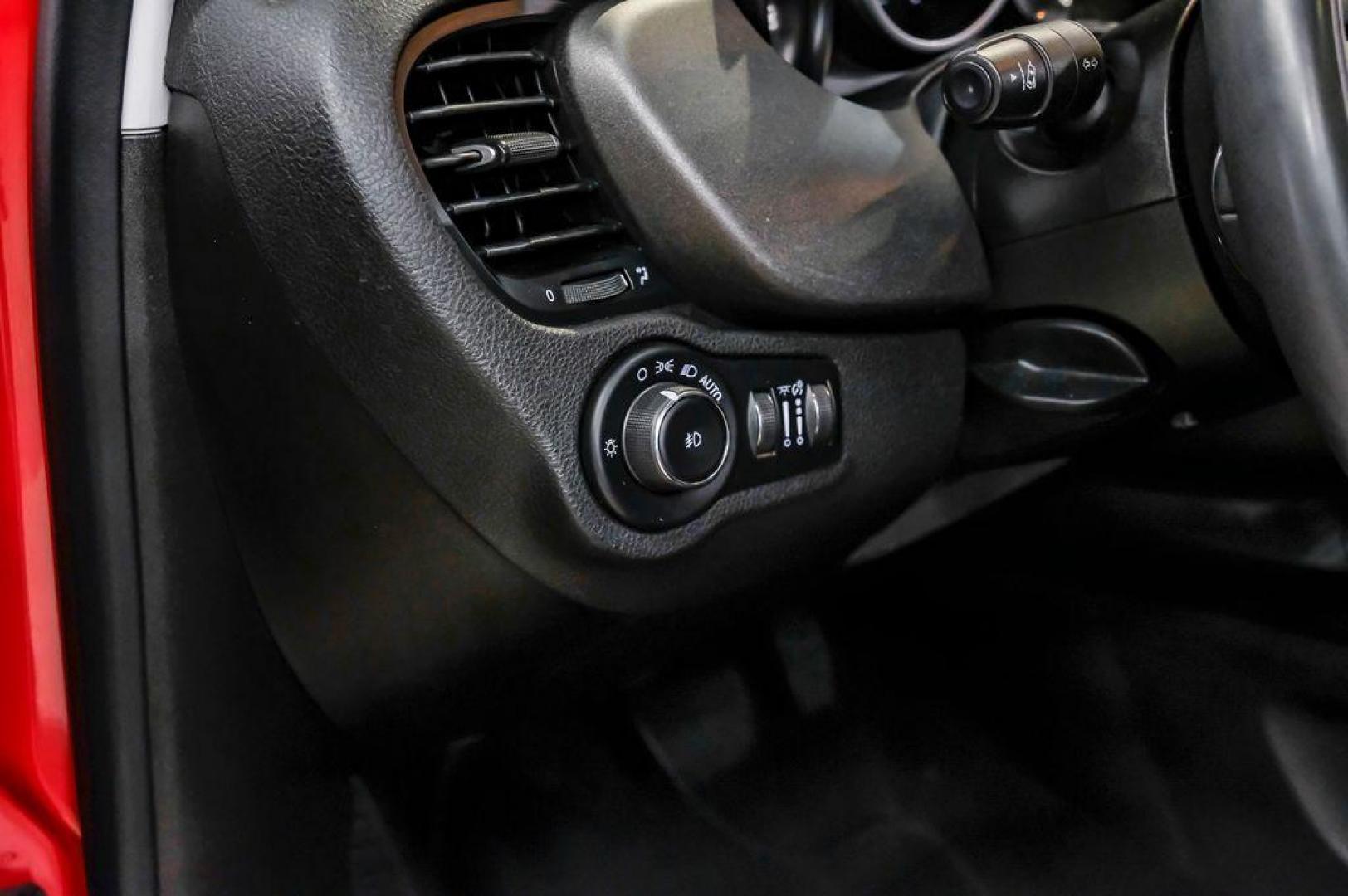 2017 Rosso Passione (Red Hypnotique Clear Coat) /Black Fiat 500X Trekking (ZFBCFXCB2HP) with an 2.4L I4 MultiAir engine, Automatic transmission, located at 15300 Midway Rd., Addison, TX, 75001, (972) 702-0011, 32.958321, -96.838074 - Photo#25