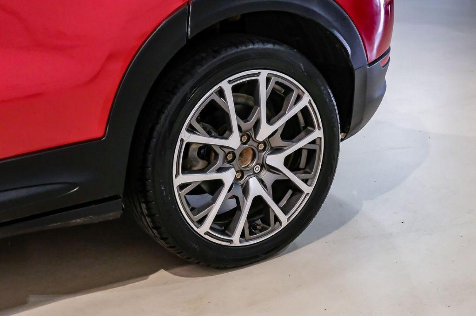 2017 Rosso Passione (Red Hypnotique Clear Coat) /Black Fiat 500X Trekking (ZFBCFXCB2HP) with an 2.4L I4 MultiAir engine, Automatic transmission, located at 15300 Midway Rd., Addison, TX, 75001, (972) 702-0011, 32.958321, -96.838074 - Photo#56